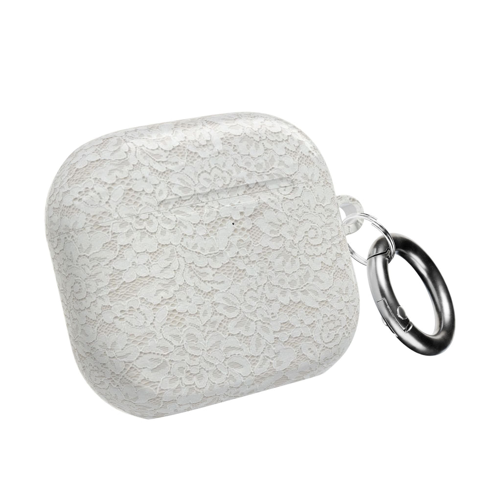 White Lace AirPods Case