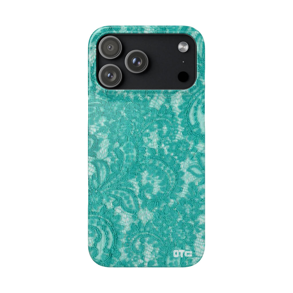Teal Lace Case