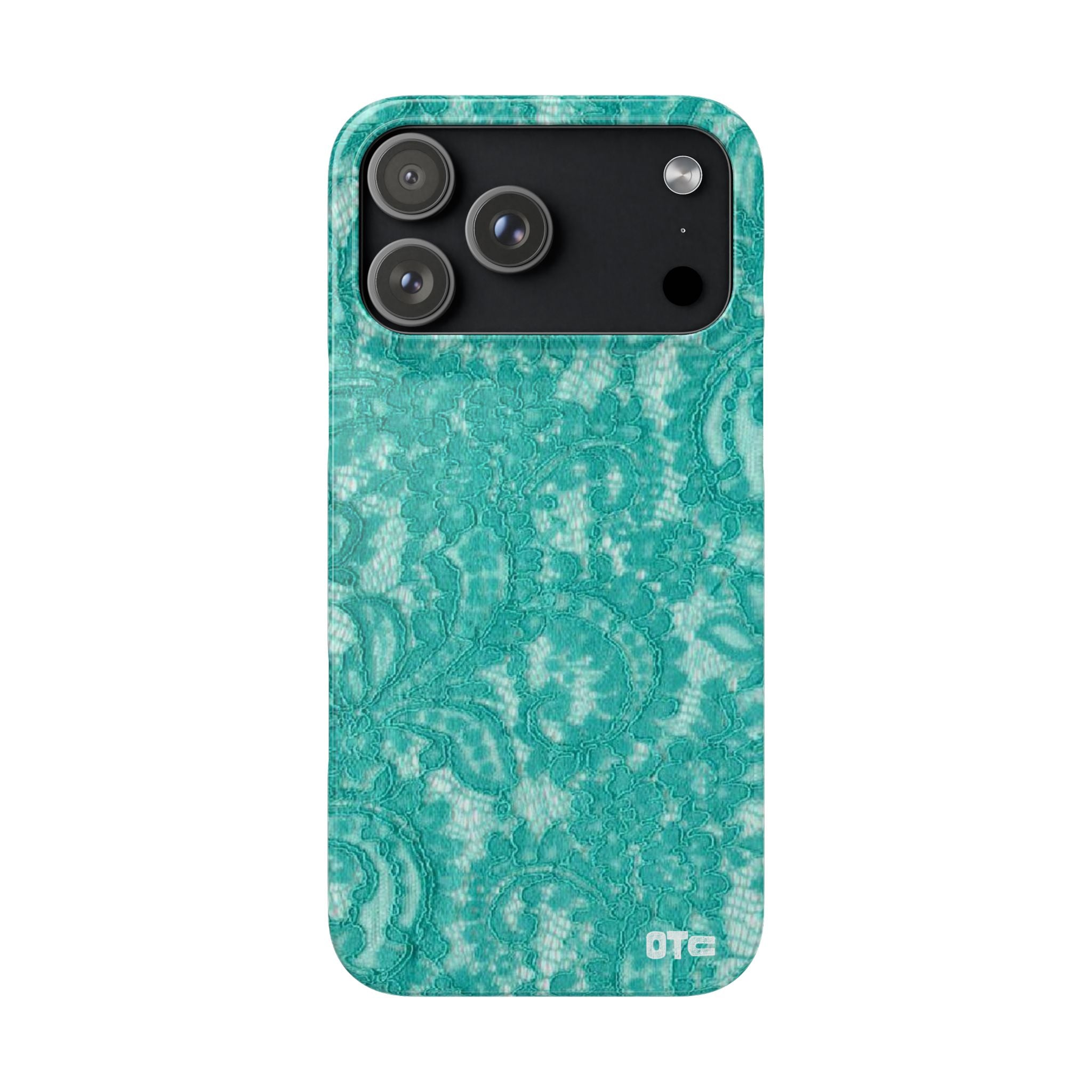 Teal Lace Case