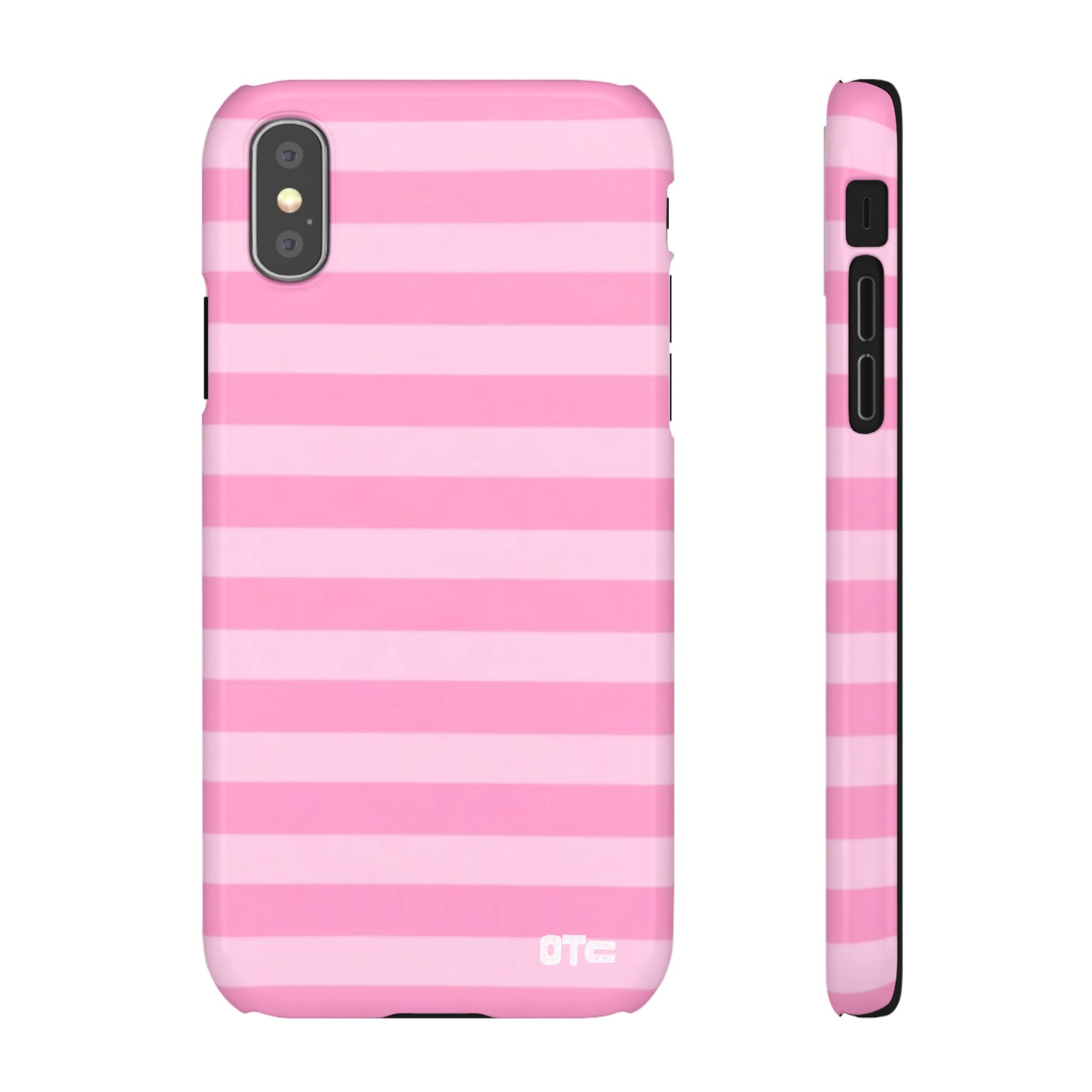 Pink Candy Stripes Case