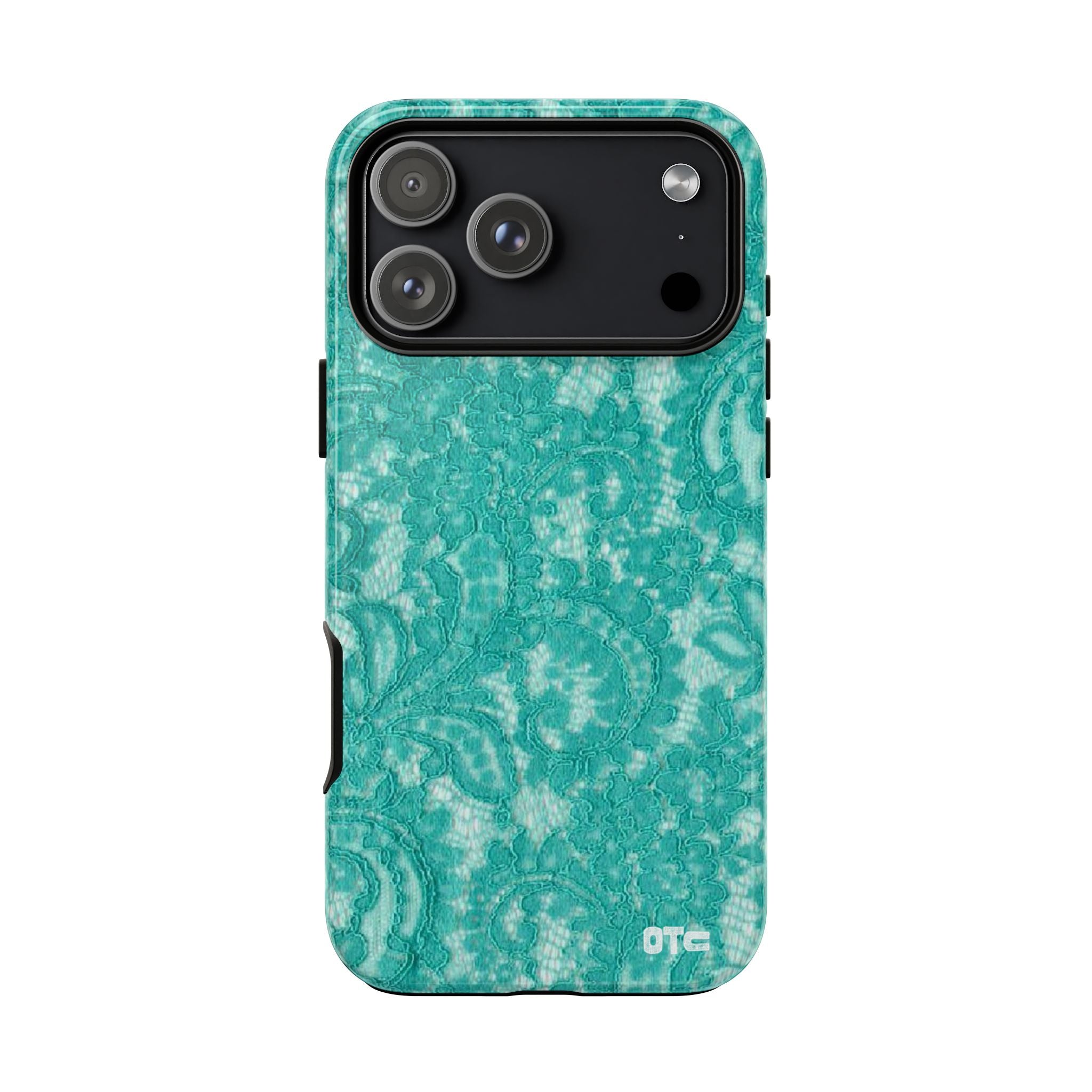 Teal Lace Protective Case