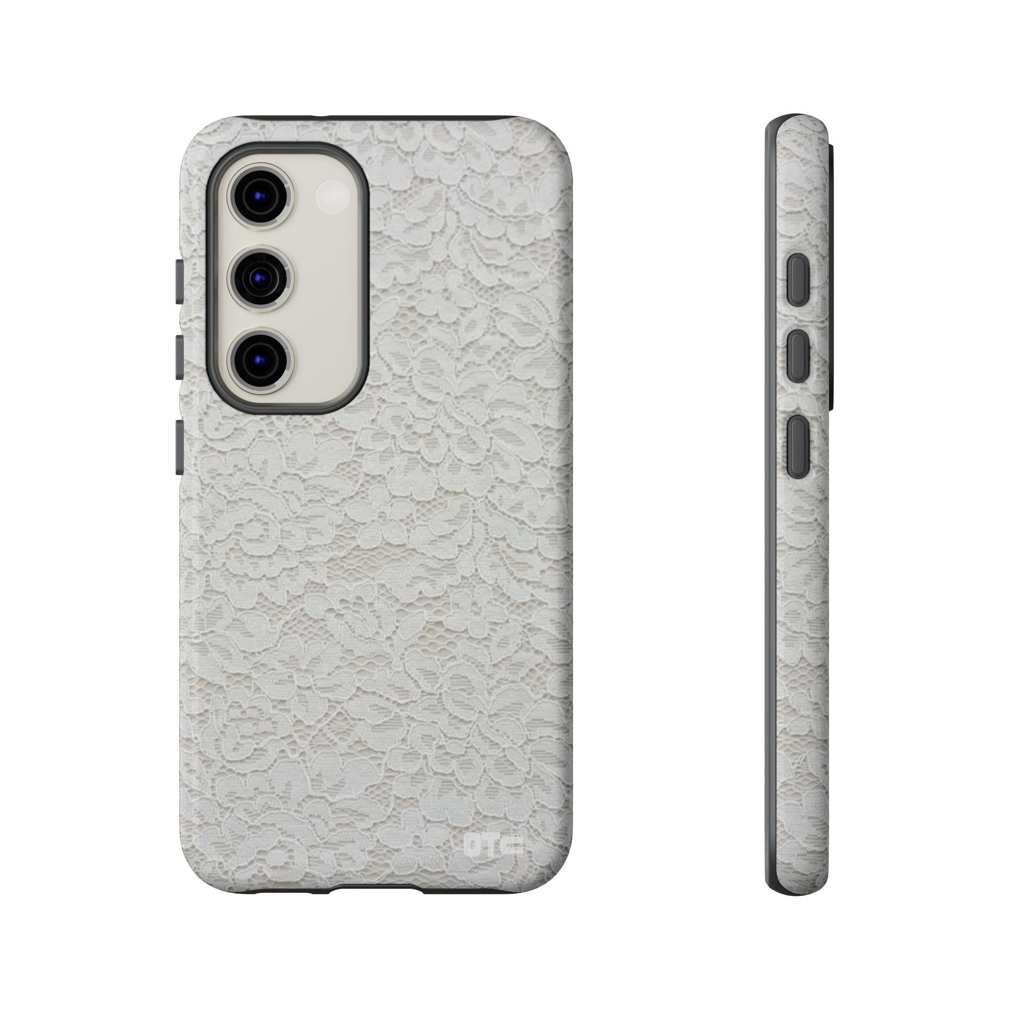 White Lace Protective Case