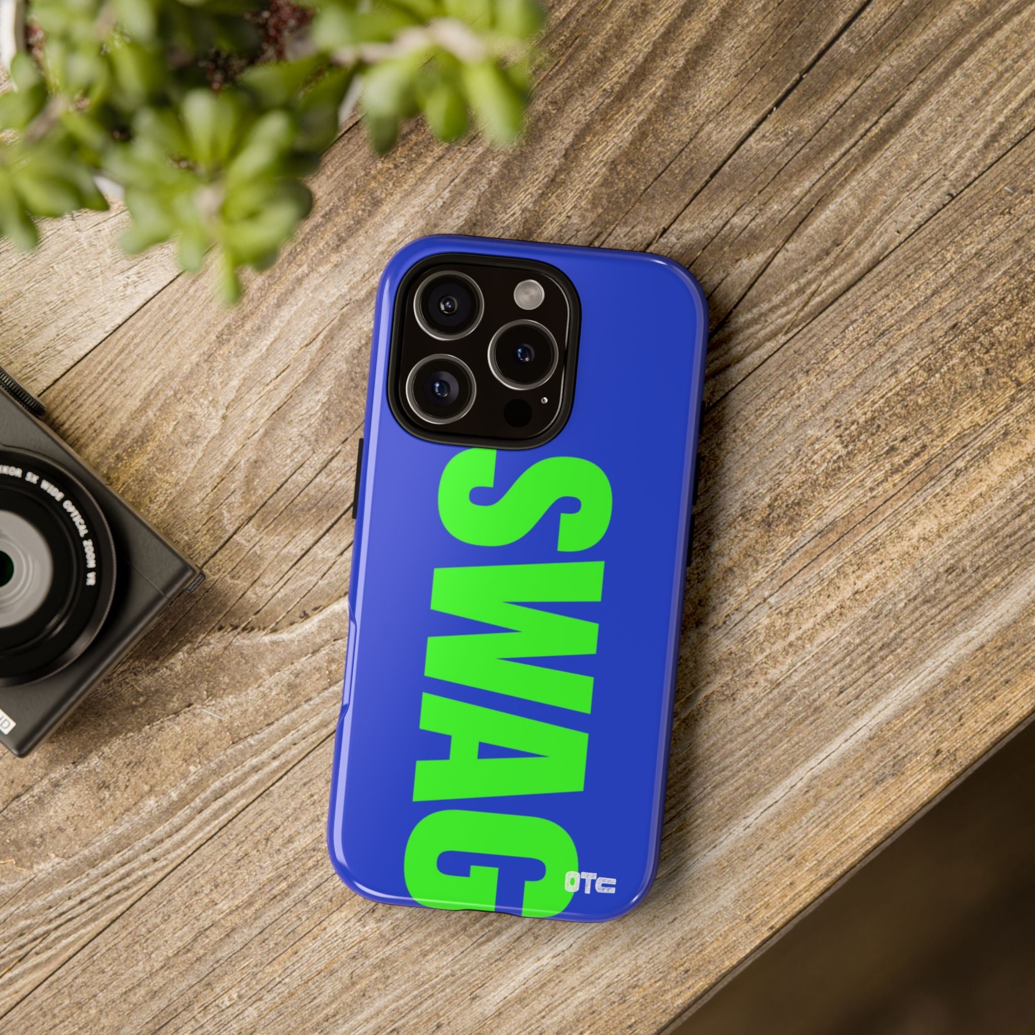 Electric Blue Swag Protective Case