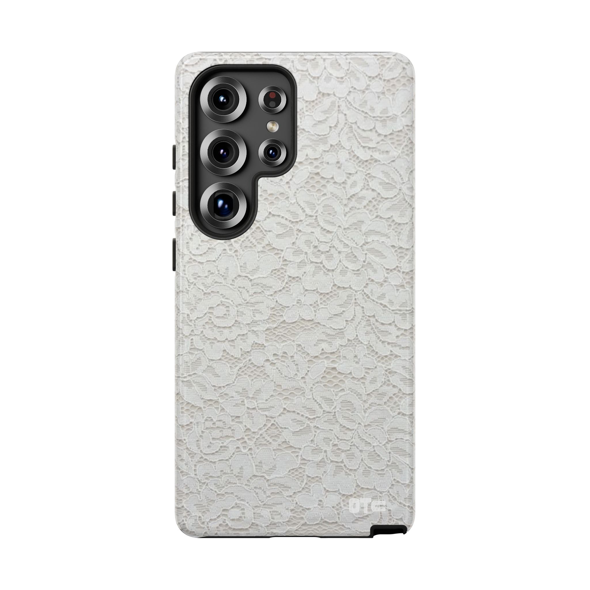 White Lace Protective Case