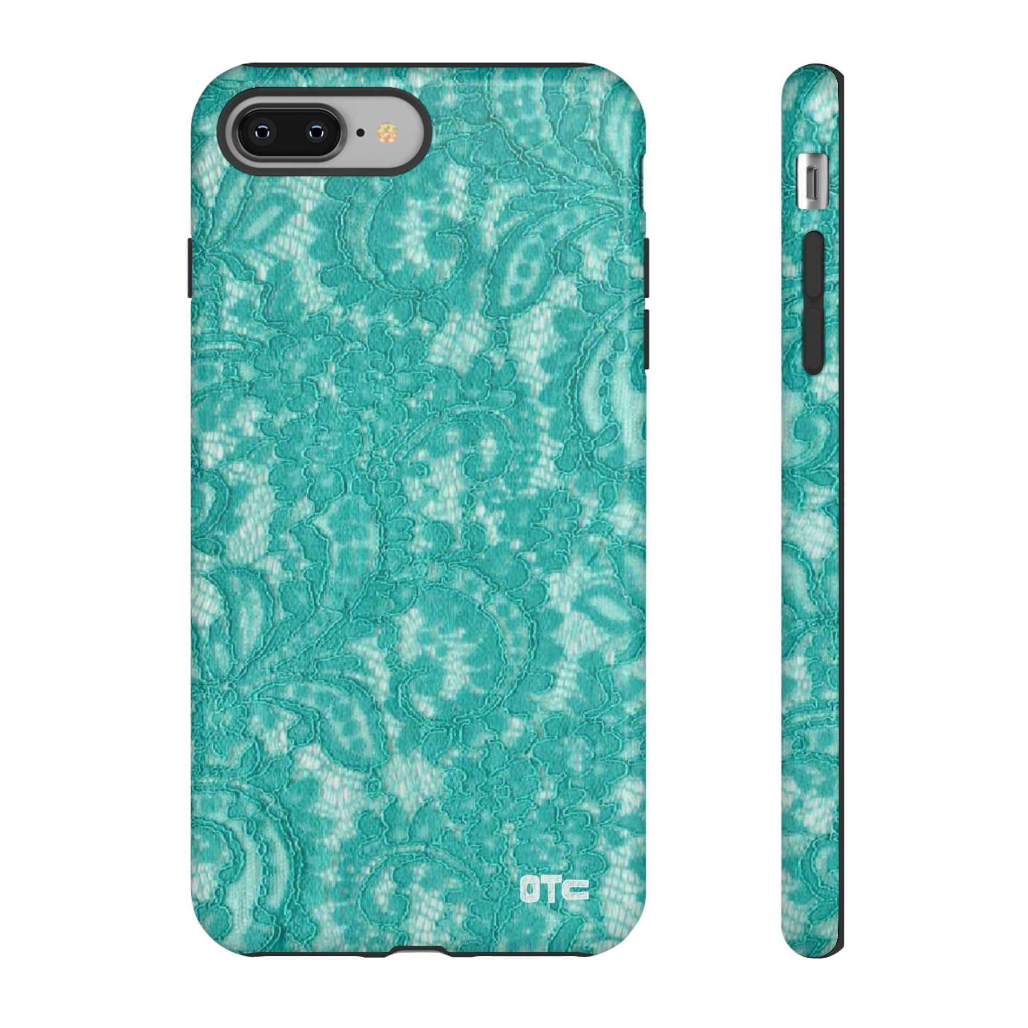 Teal Lace Protective Case
