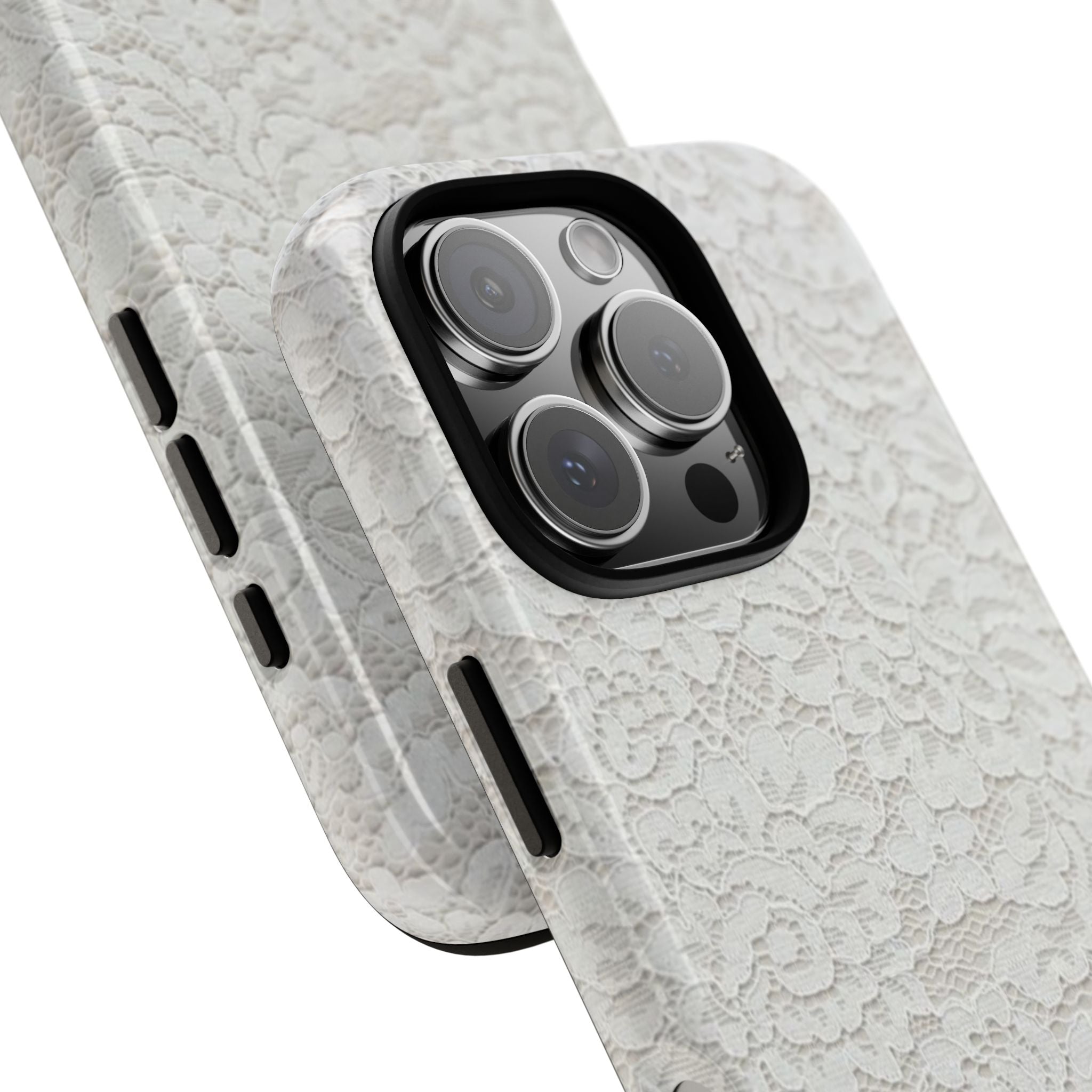 White Lace Protective Case