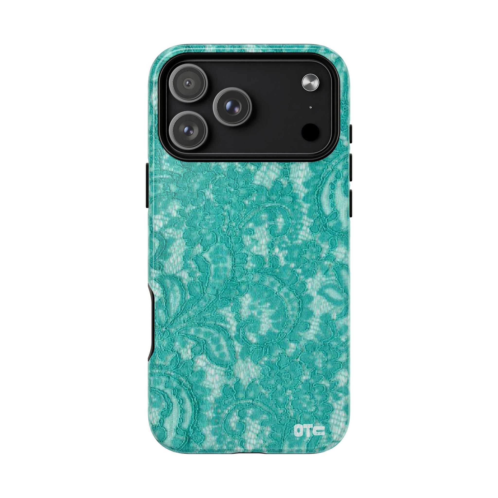 Teal Lace MagSafe Case