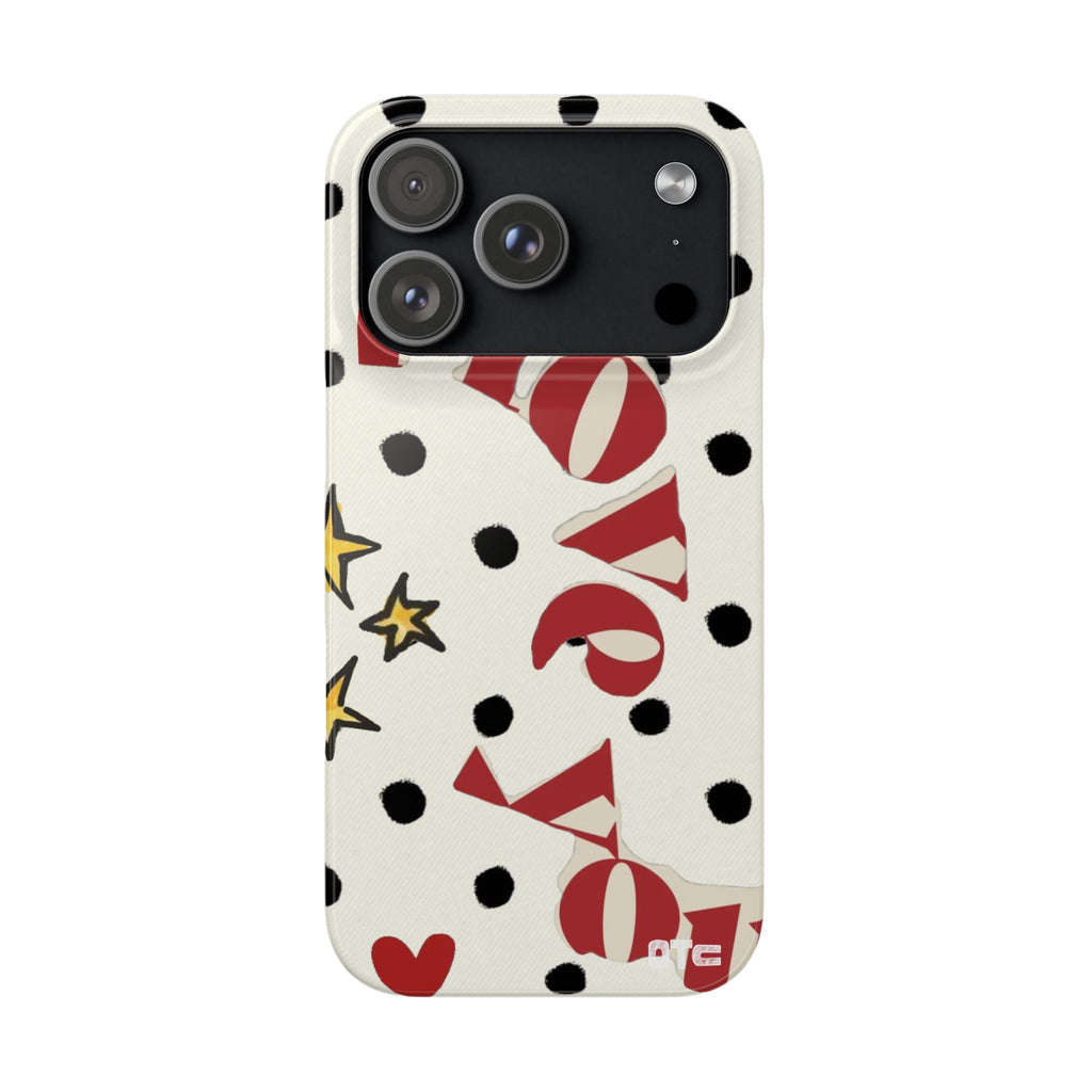 Polka Love Case