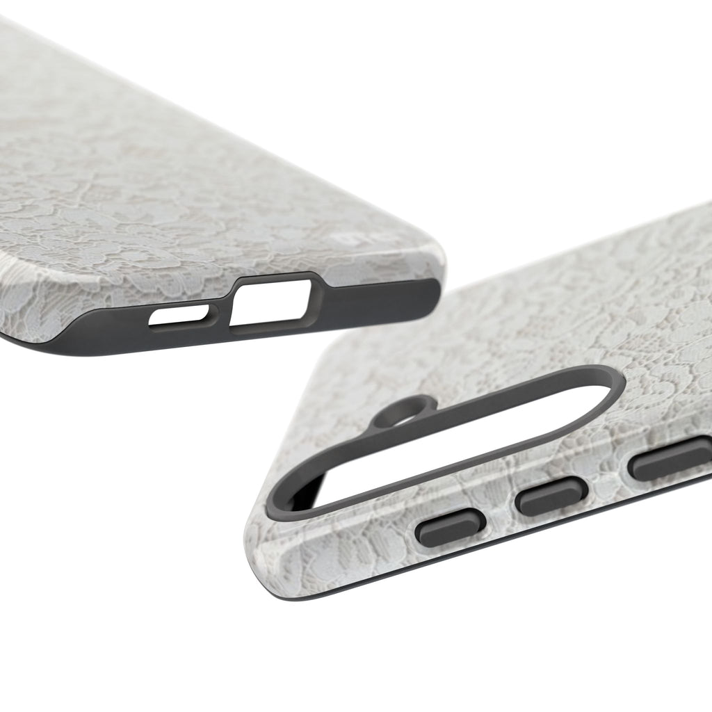 White Lace Protective Case