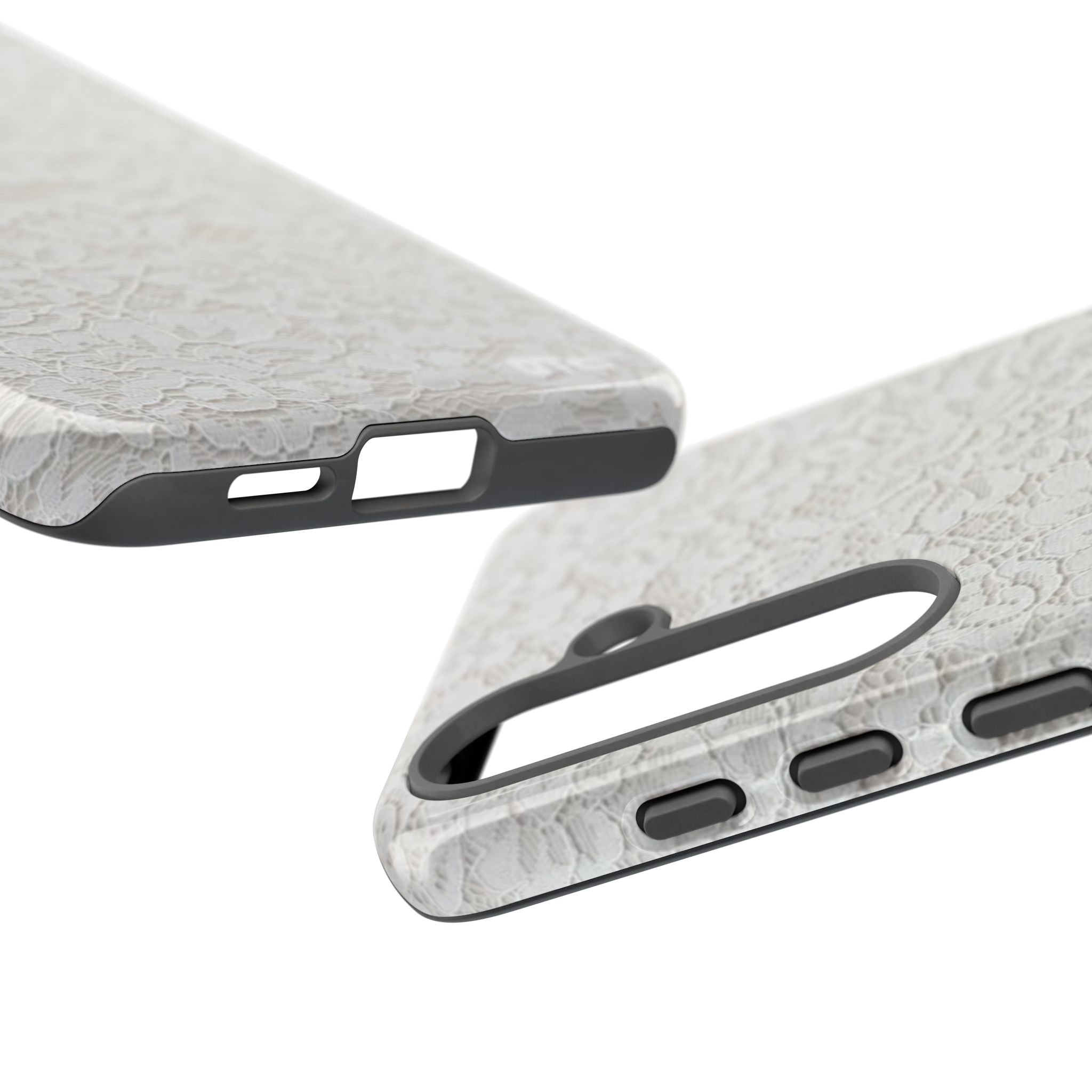 White Lace Protective Case