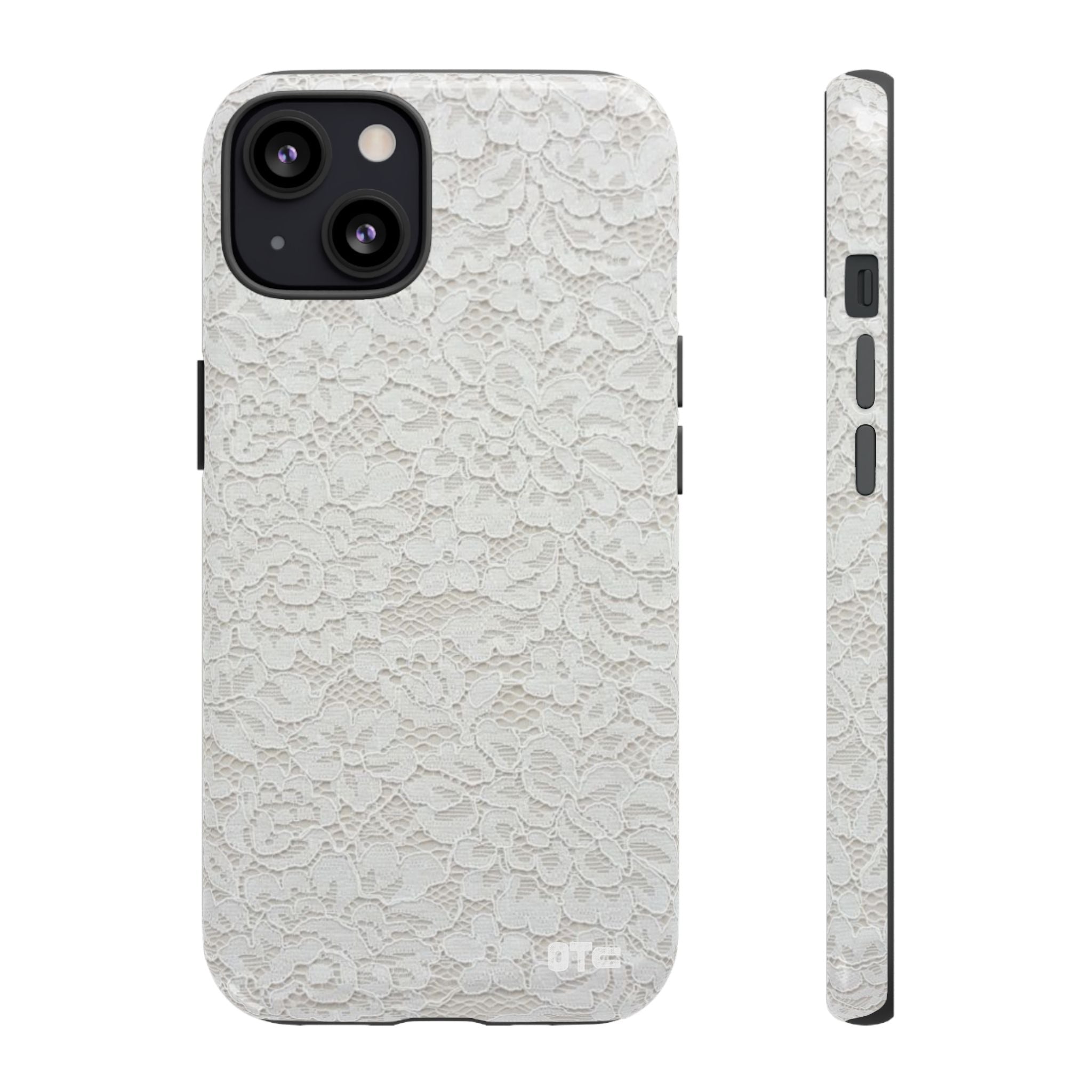 White Lace Protective Case