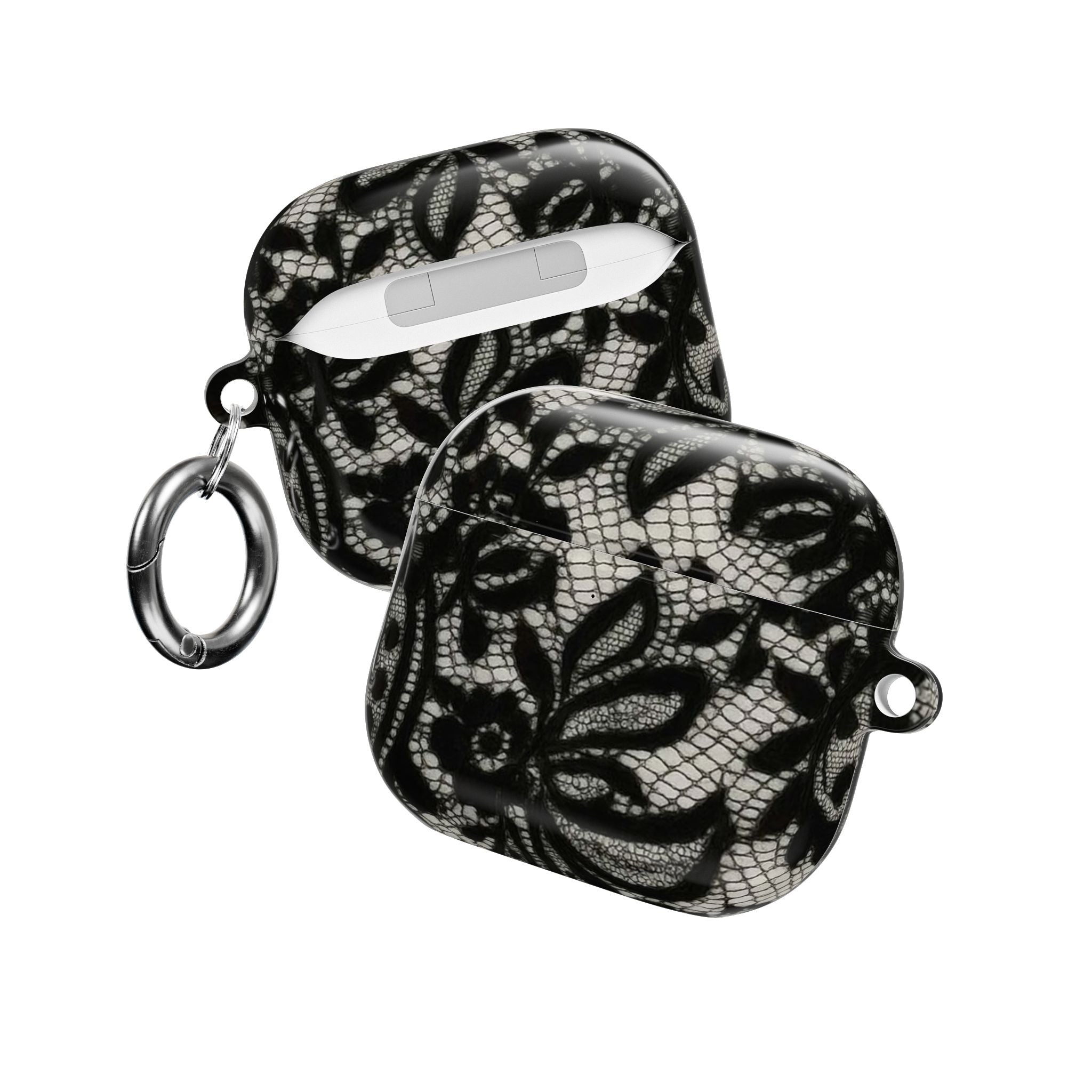 Black Lace AirPods Case