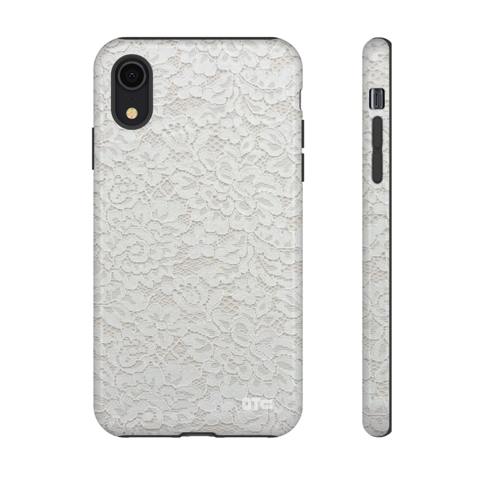 White Lace Protective Case