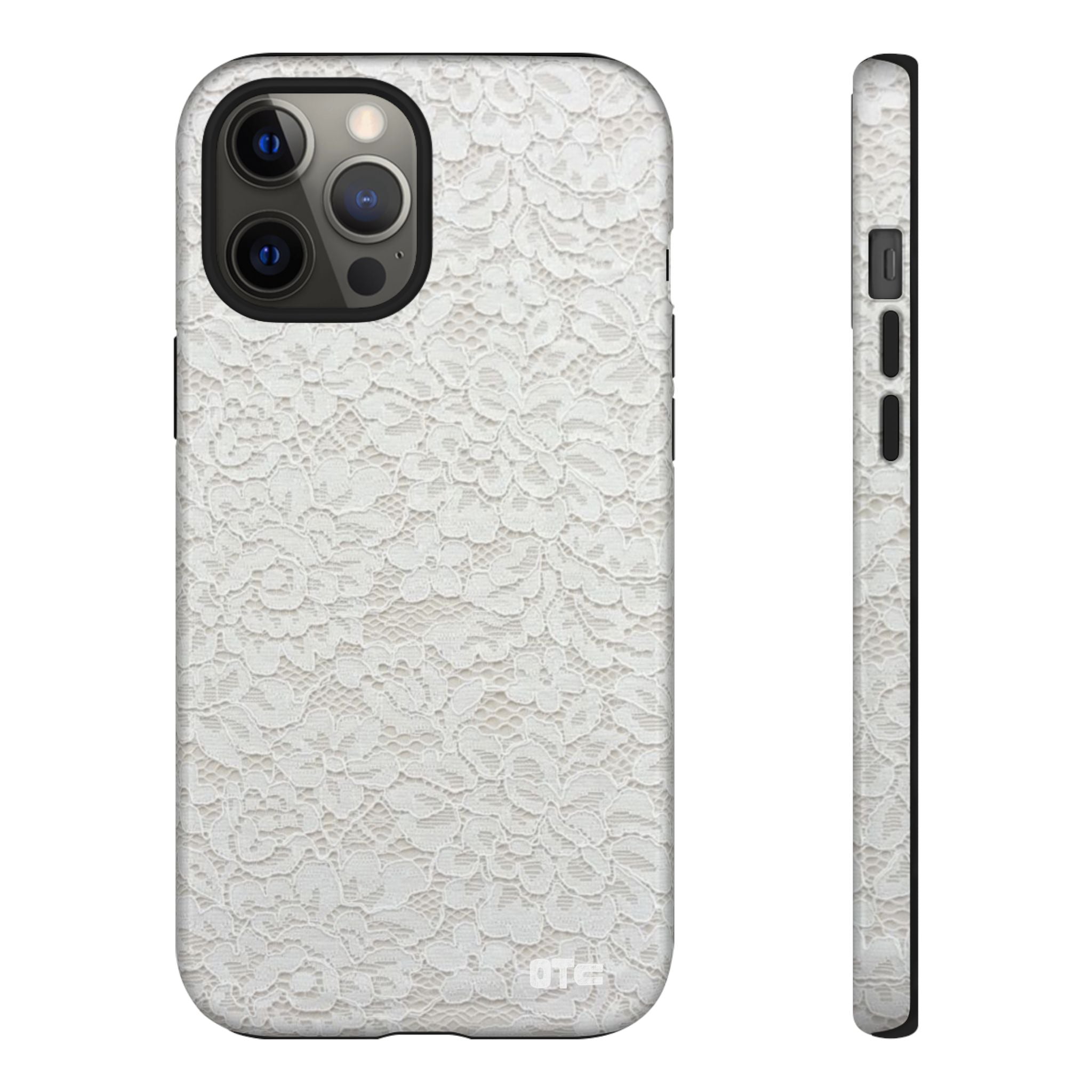 White Lace Protective Case