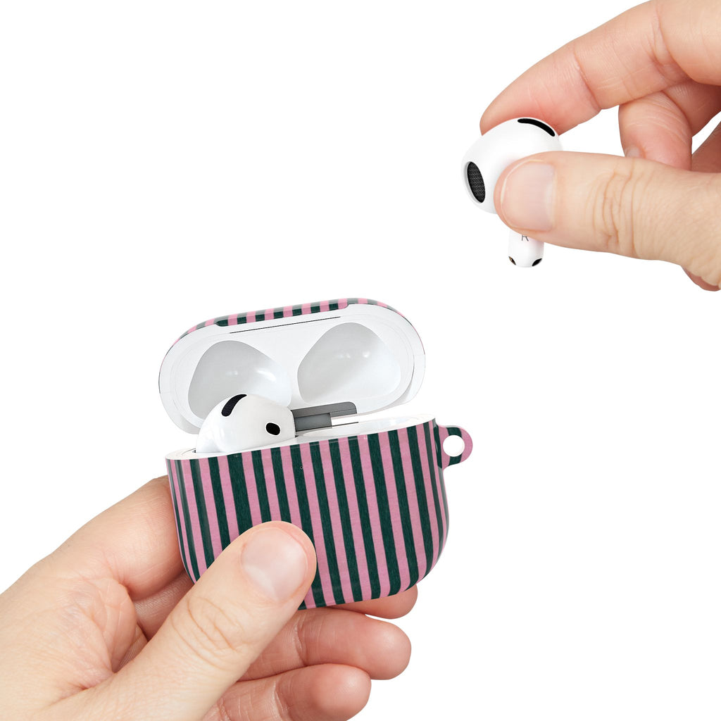 Striped AirPods Case