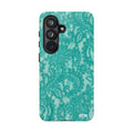 Teal Lace Protective Case