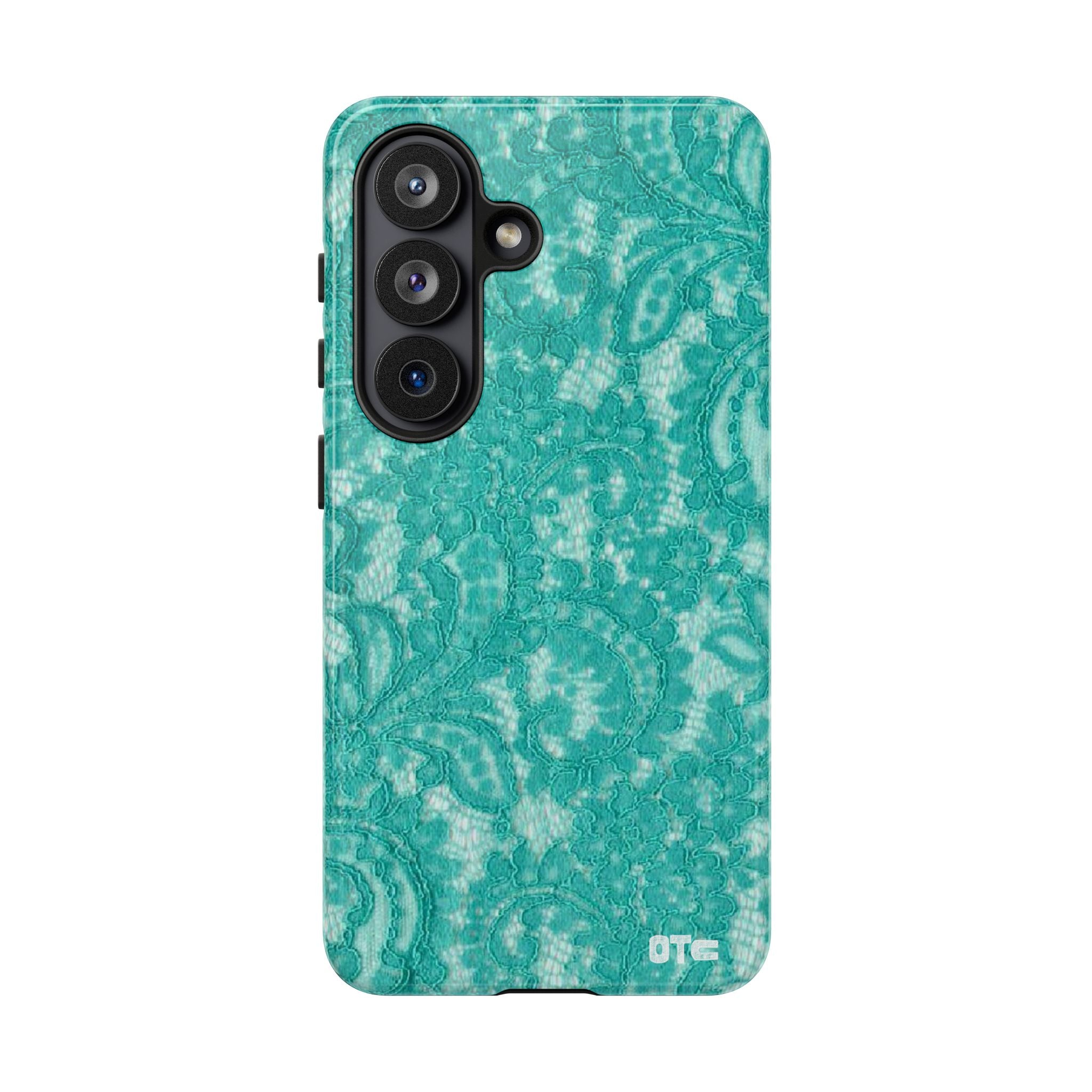 Teal Lace Protective Case