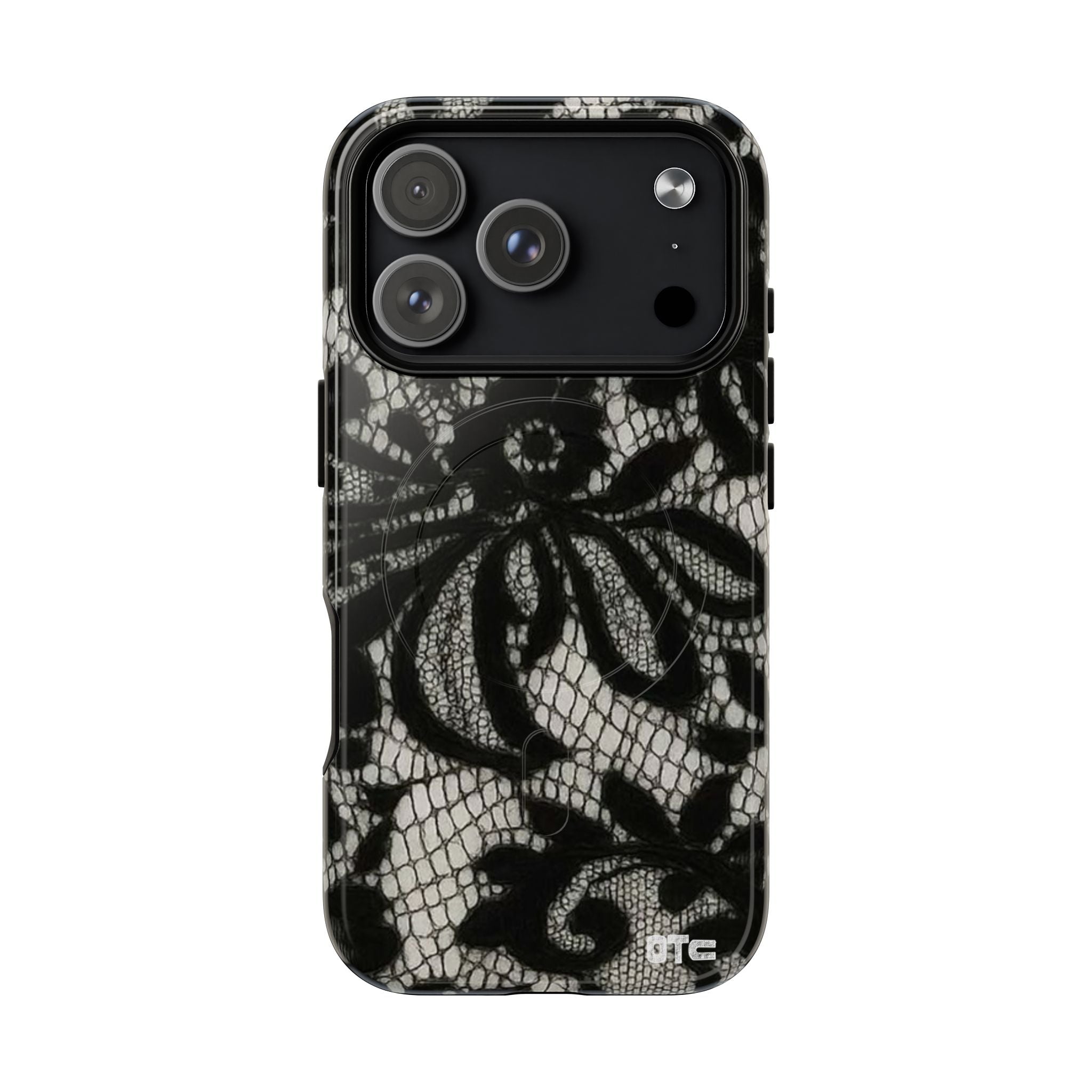 Black Lace MagSafe Case
