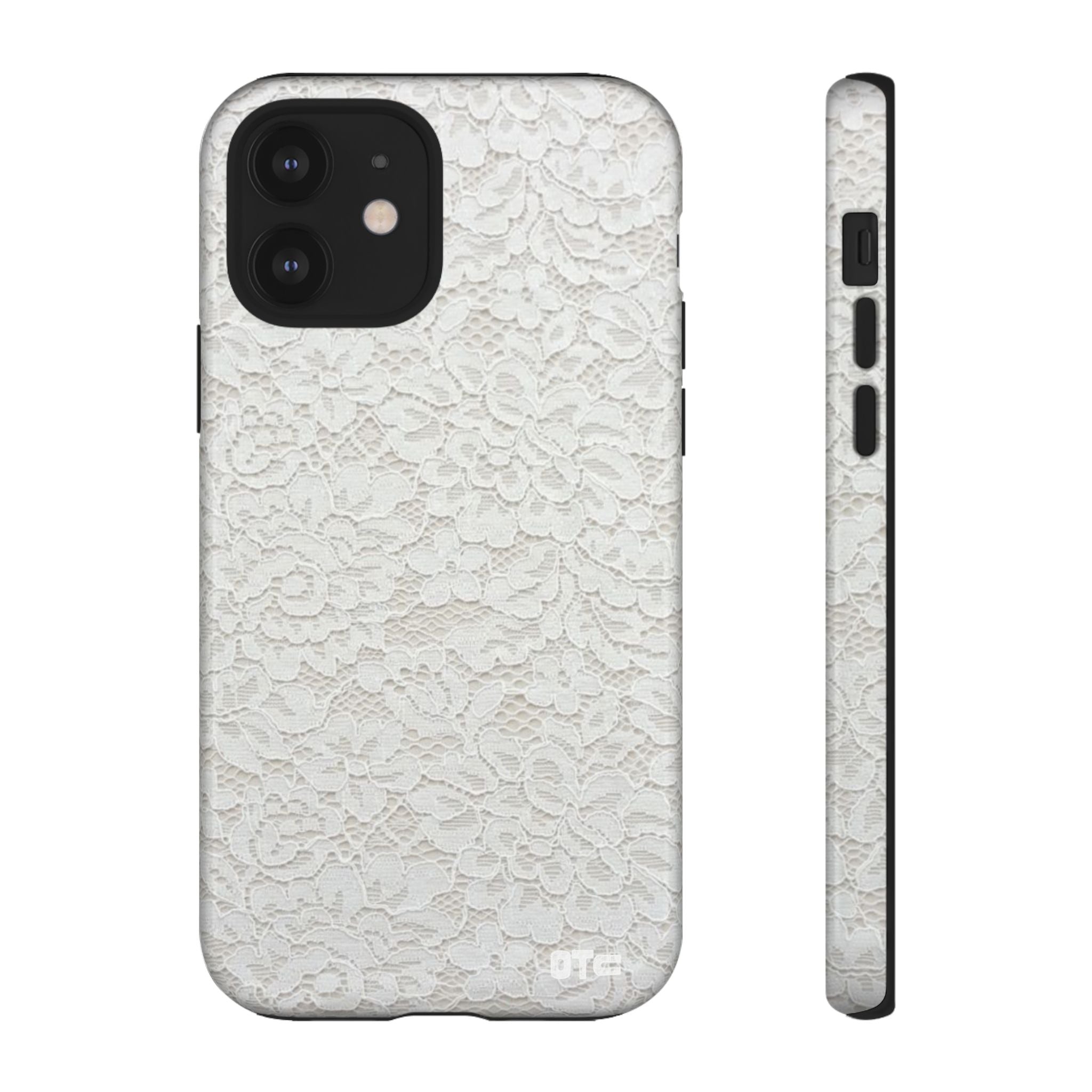 White Lace Protective Case