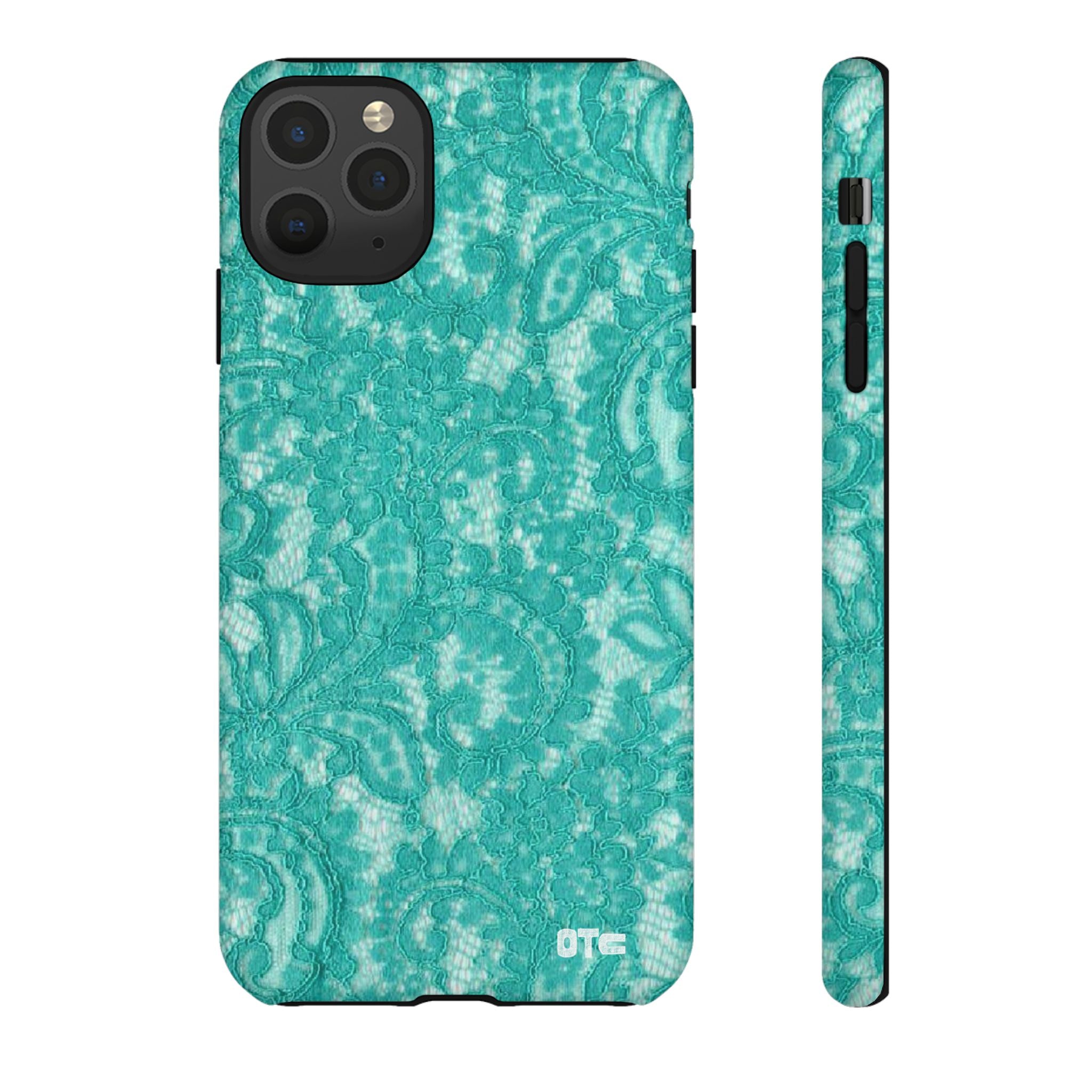 Teal Lace Protective Case