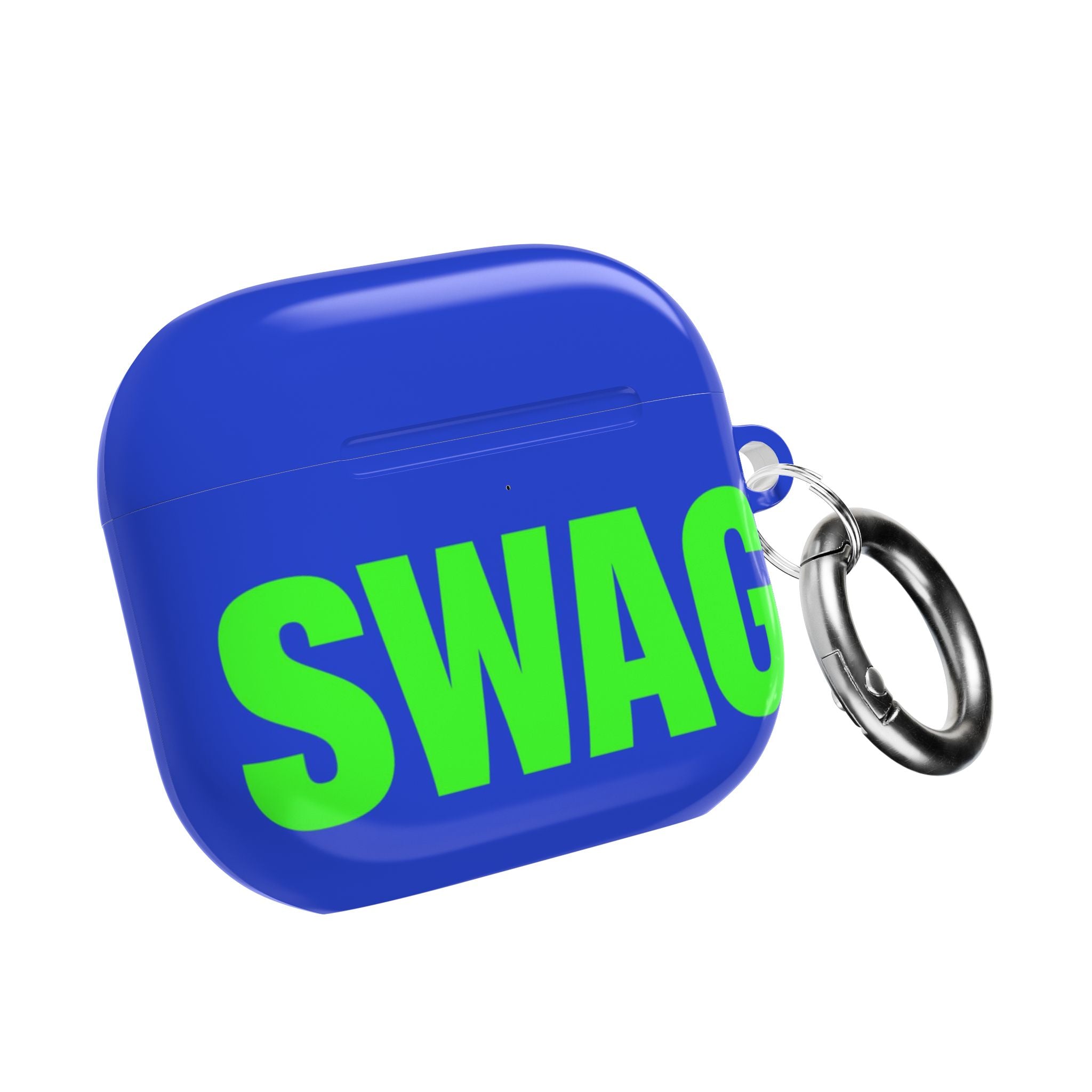 Electric Blue Swag AirPods Case