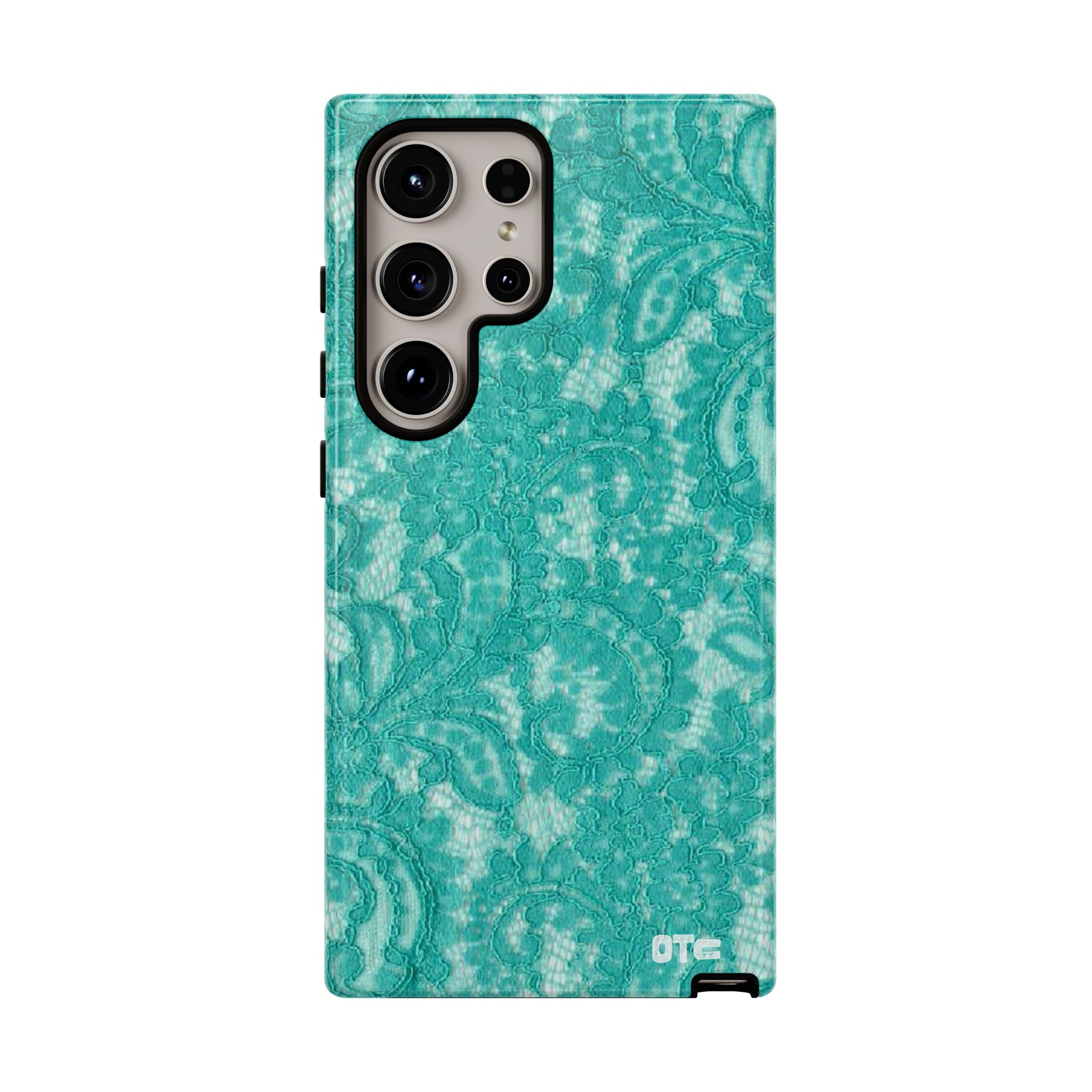 Teal Lace Protective Case
