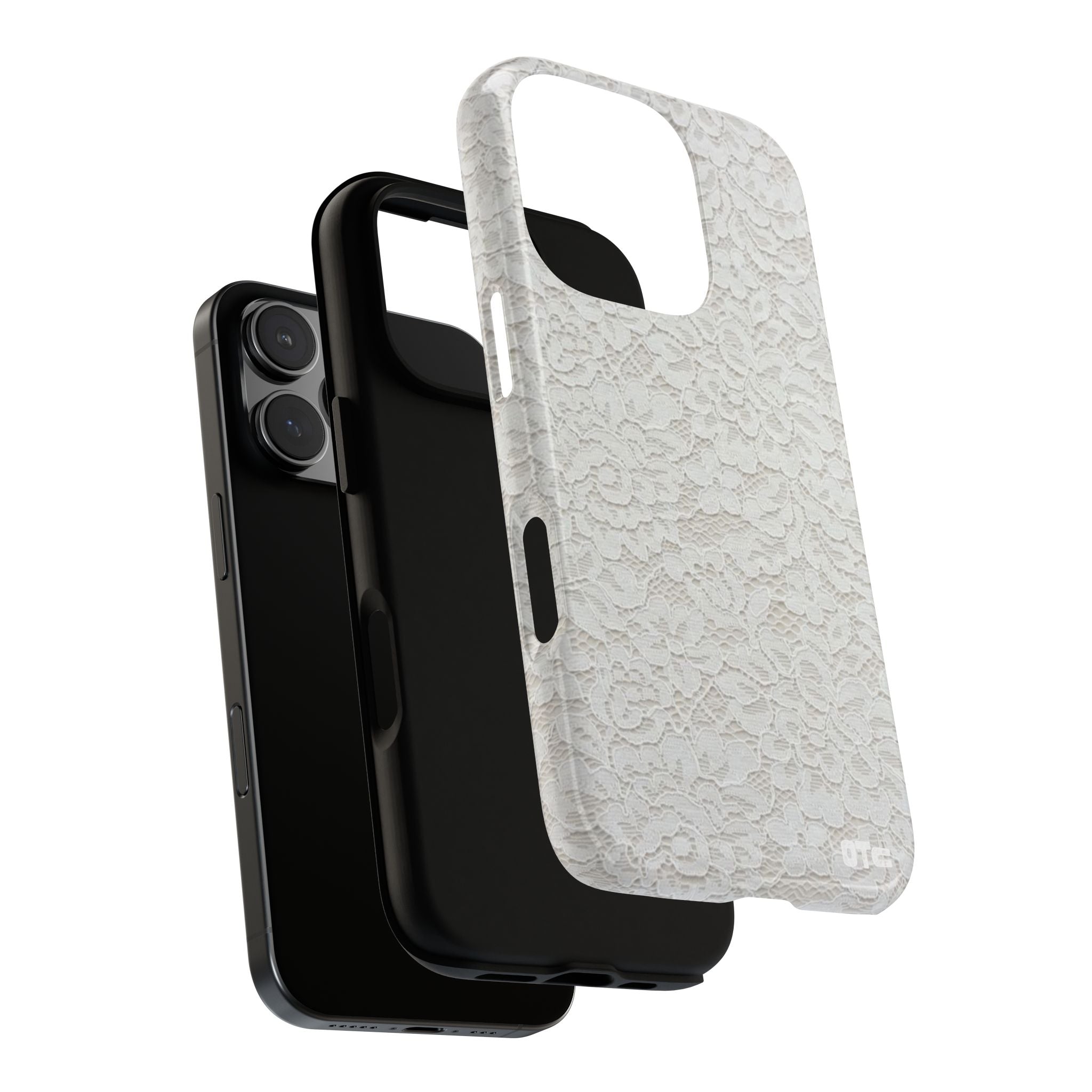 White Lace Protective Case