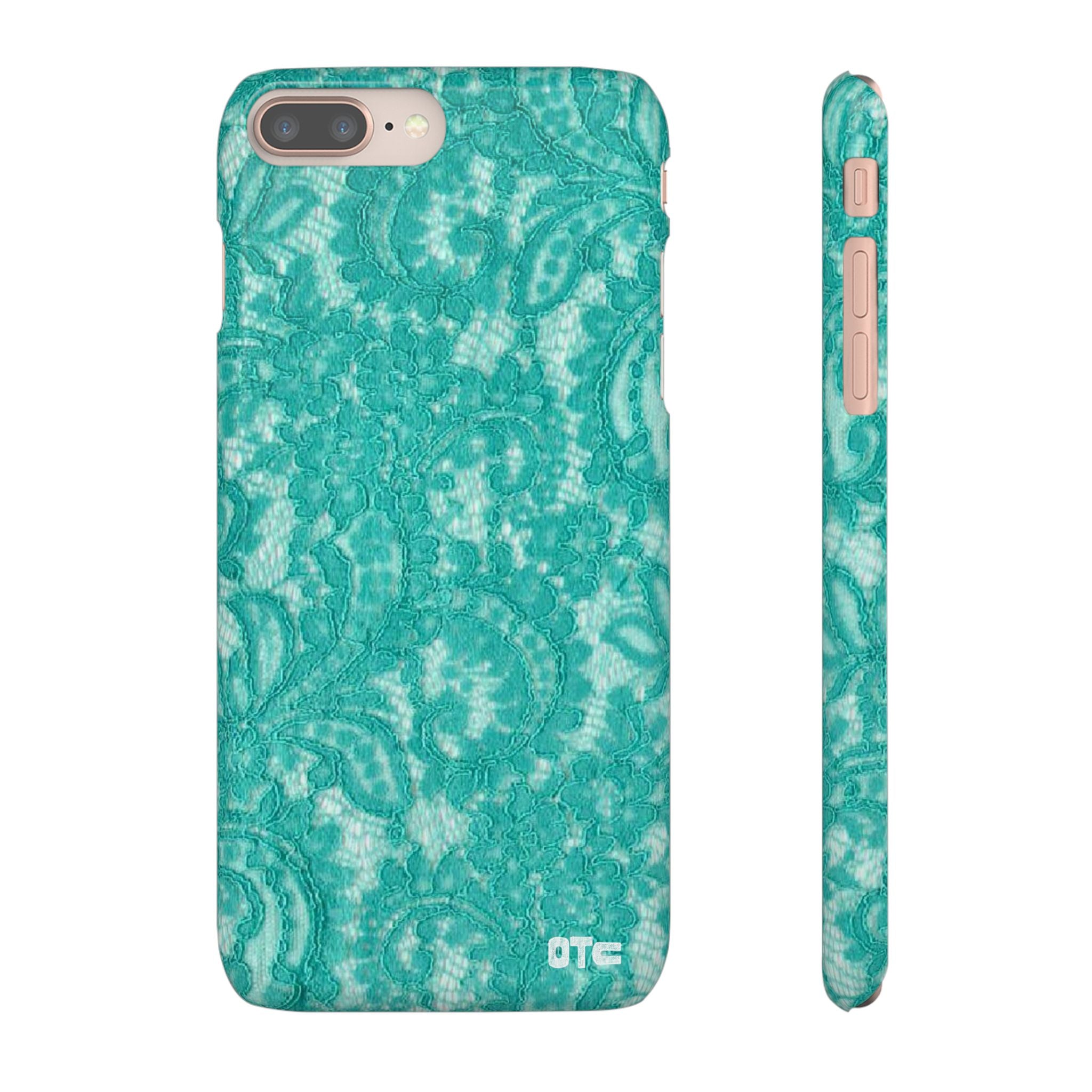 Teal Lace Case