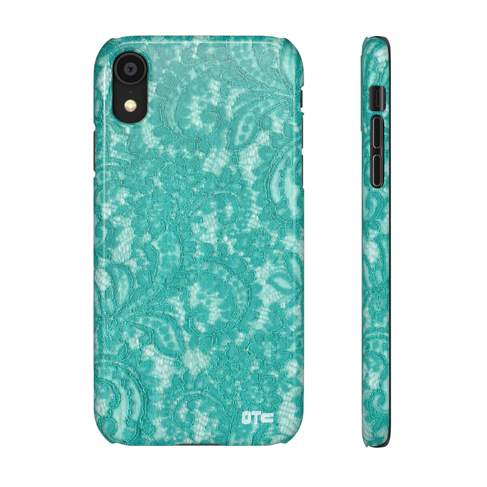 Teal Lace Case