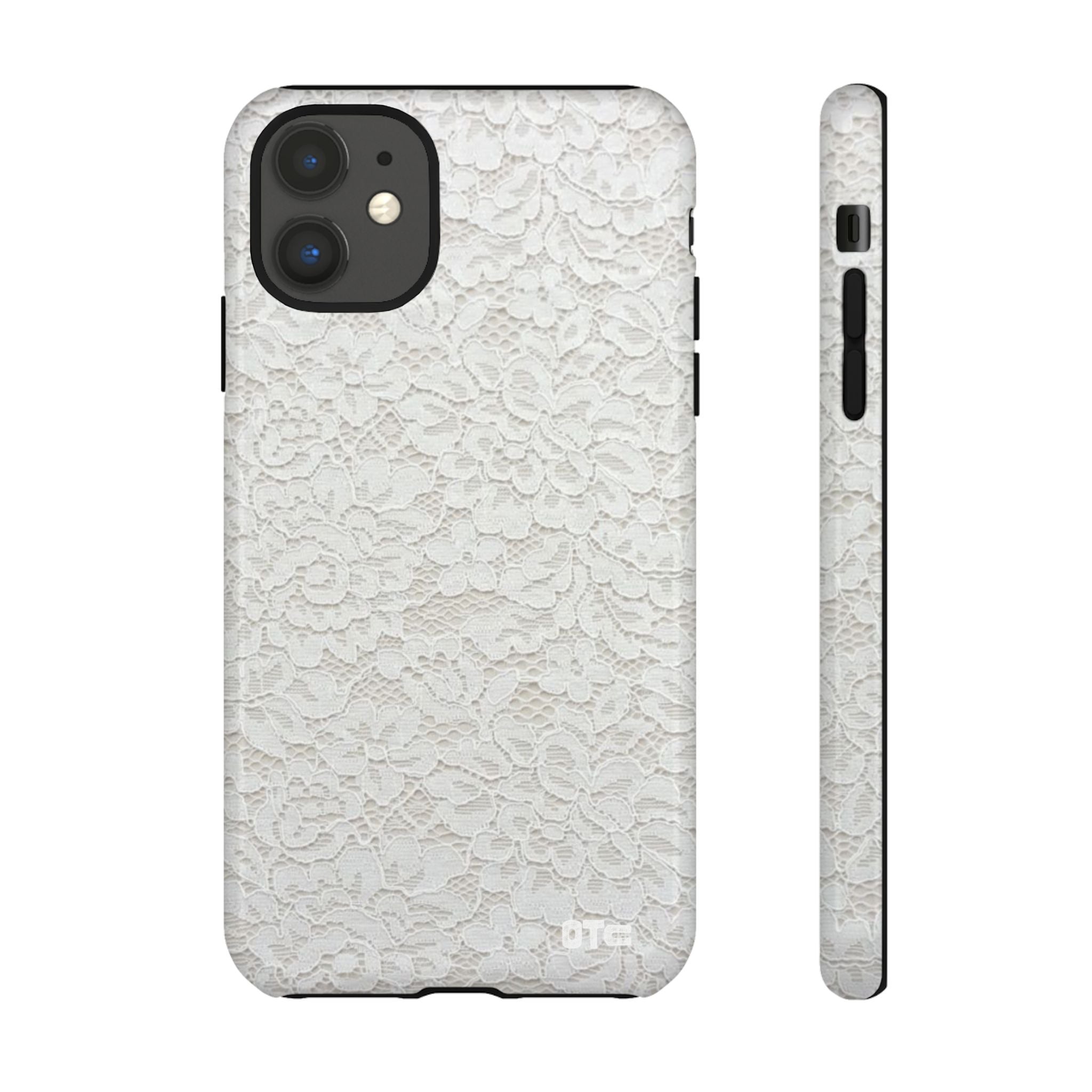 White Lace Protective Case