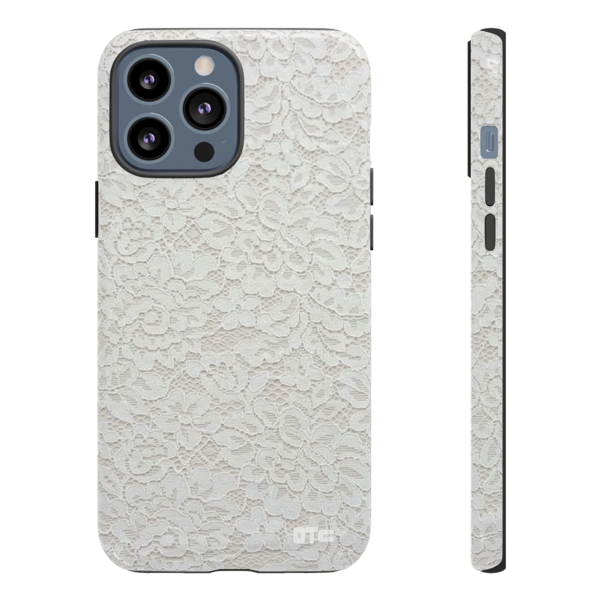 White Lace Protective Case