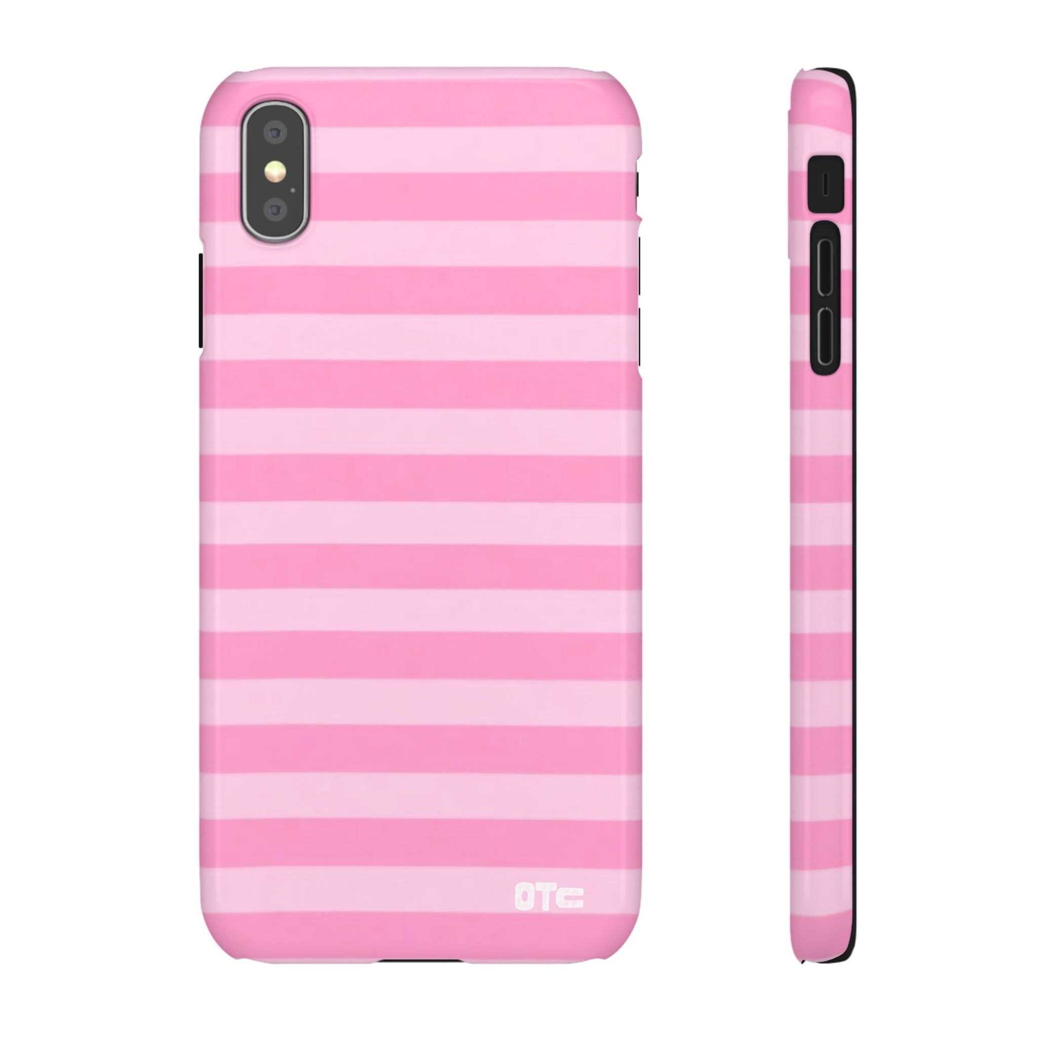 Pink Candy Stripes Case
