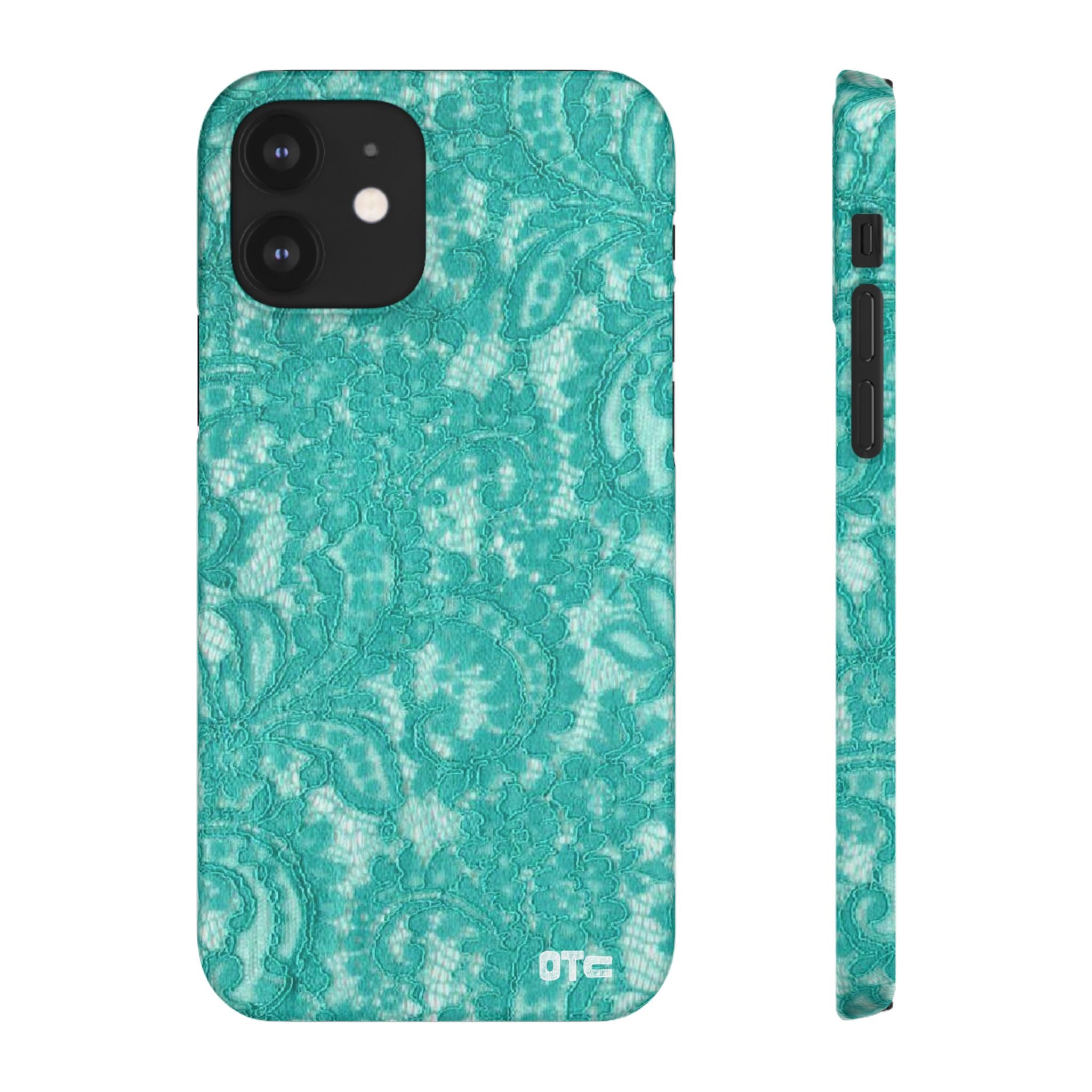 Teal Lace Case