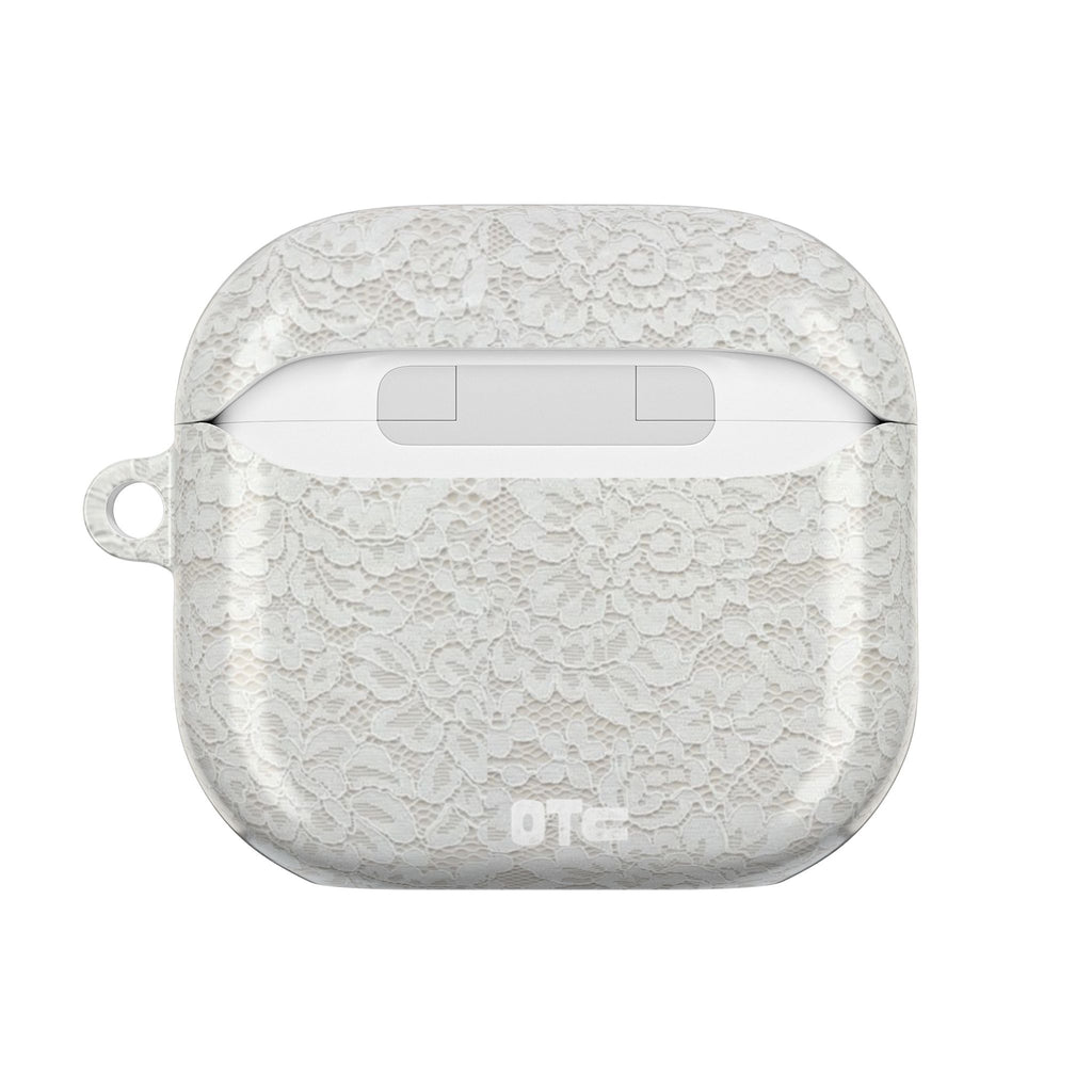 White Lace AirPods Case