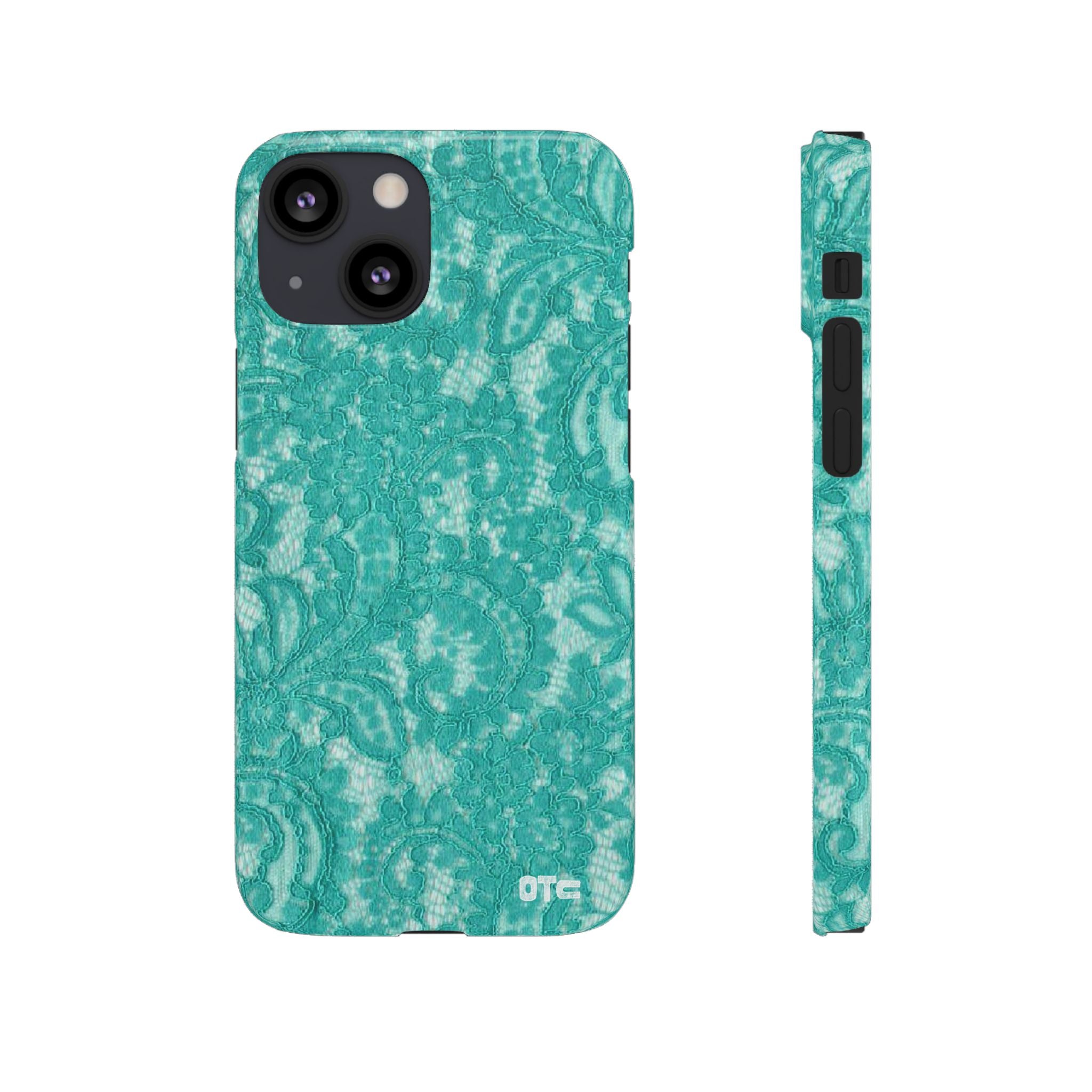 Teal Lace Case
