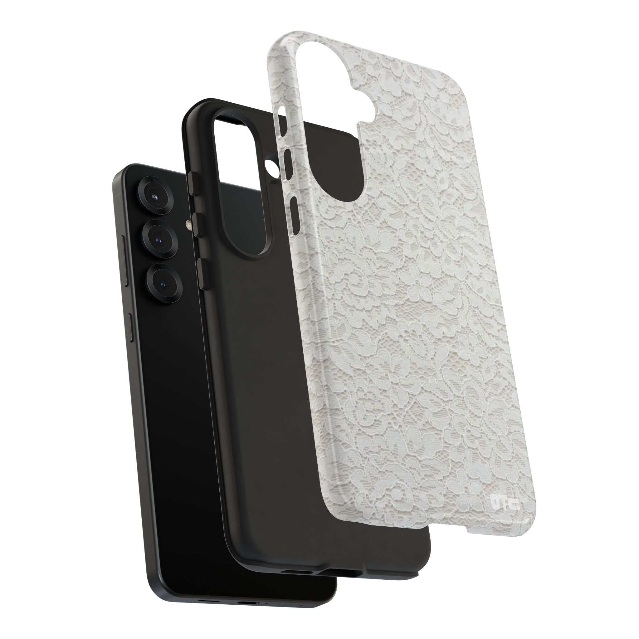 White Lace Protective Case
