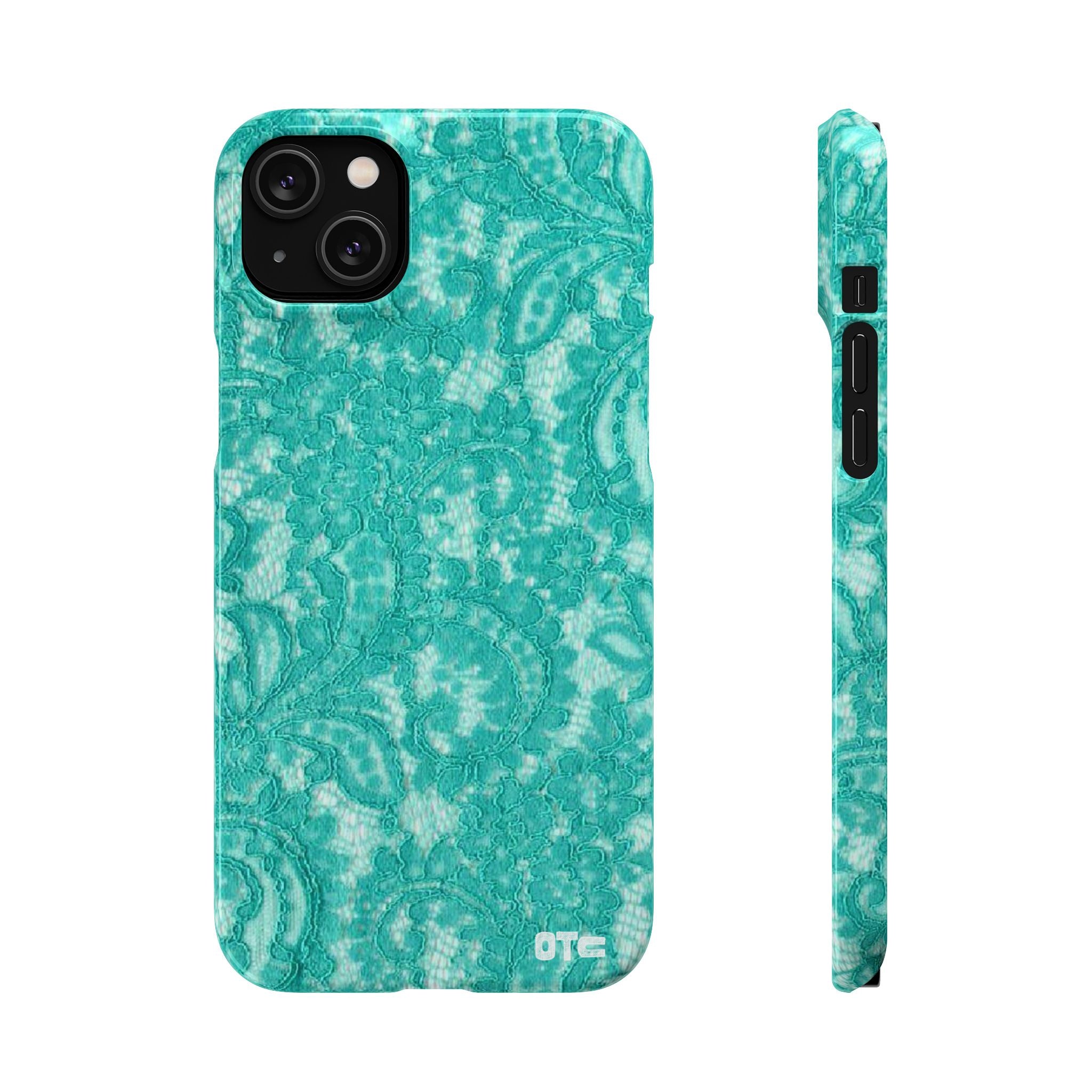 Teal Lace Case
