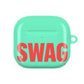 Teal Swag AirPods Case