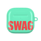 Teal Swag AirPods Case