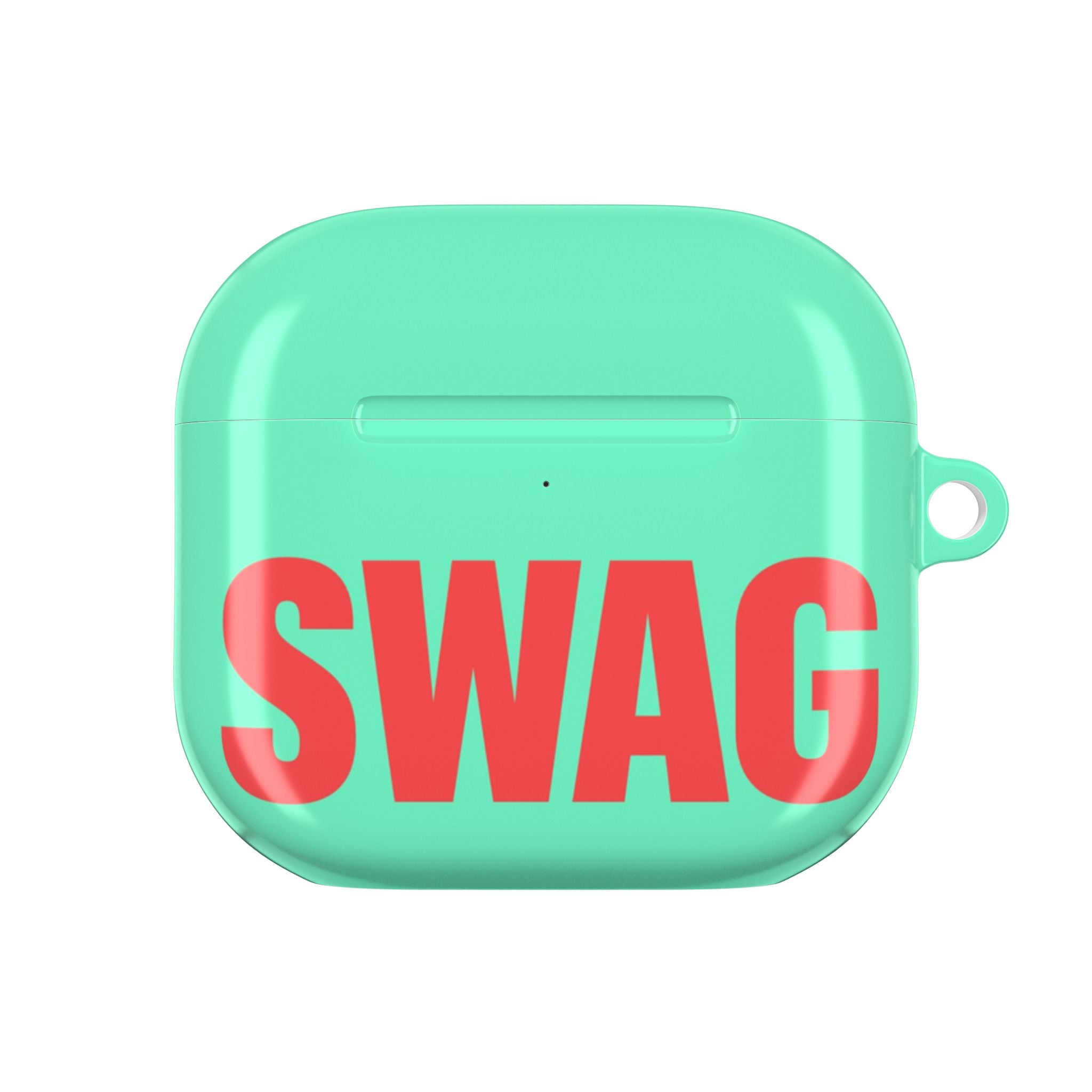Teal Swag AirPods Case