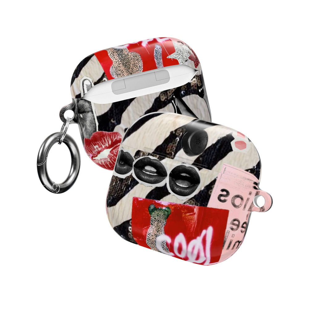 Cherry Lipstick AirPods Case