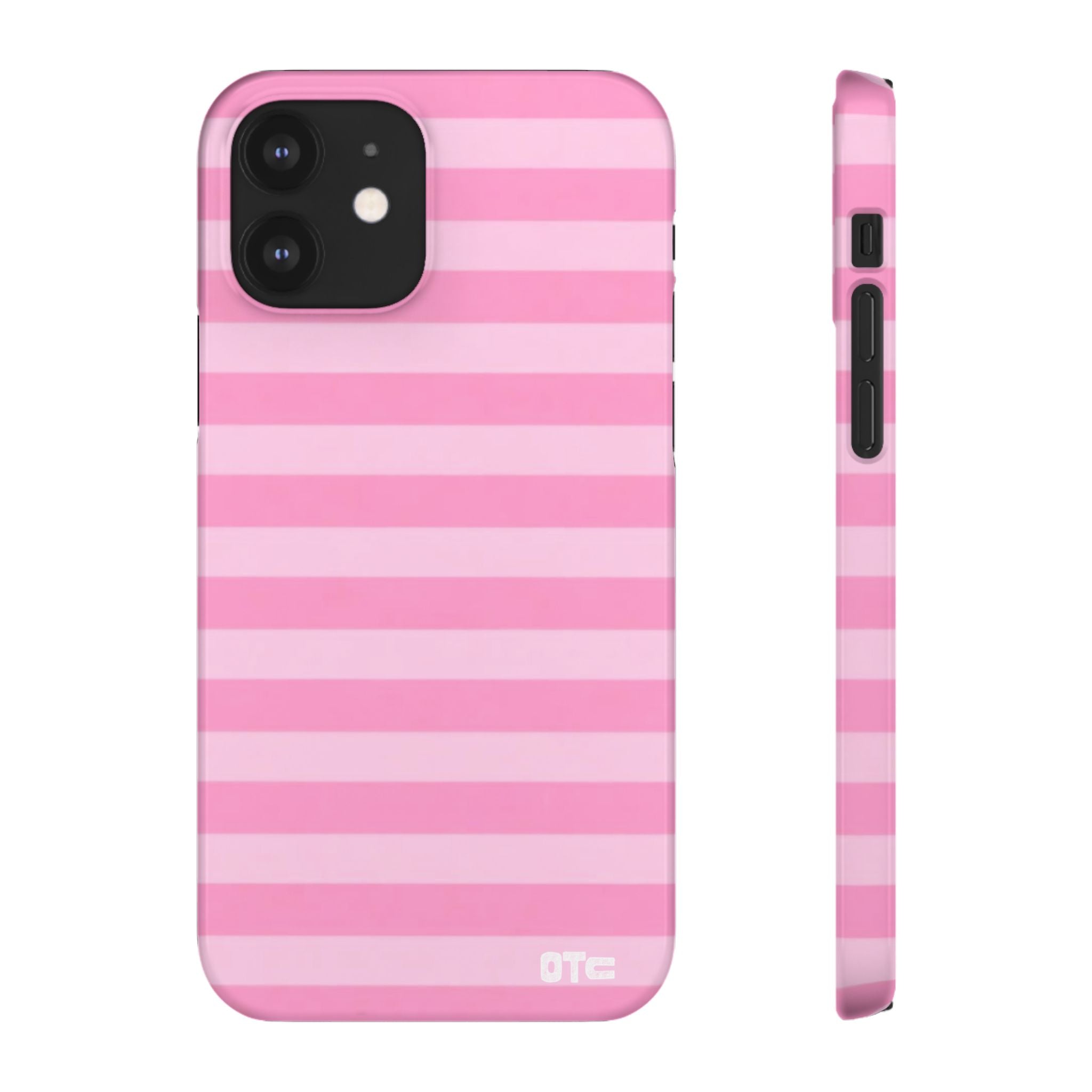 Pink Candy Stripes Case