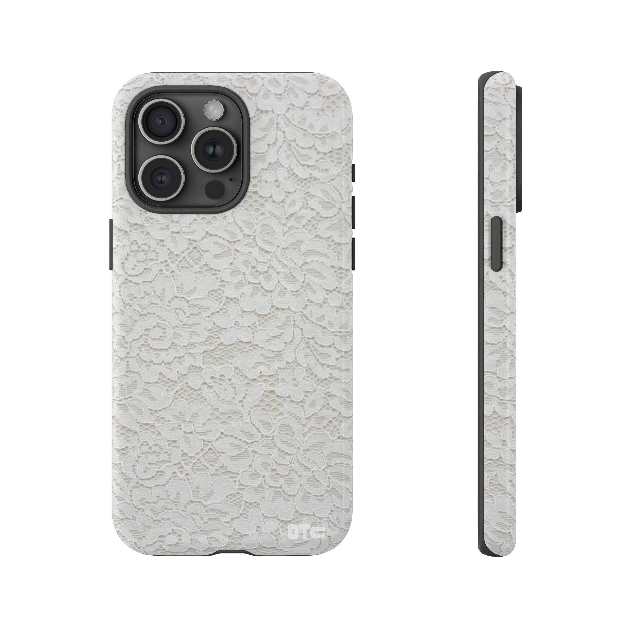 White Lace Protective Case