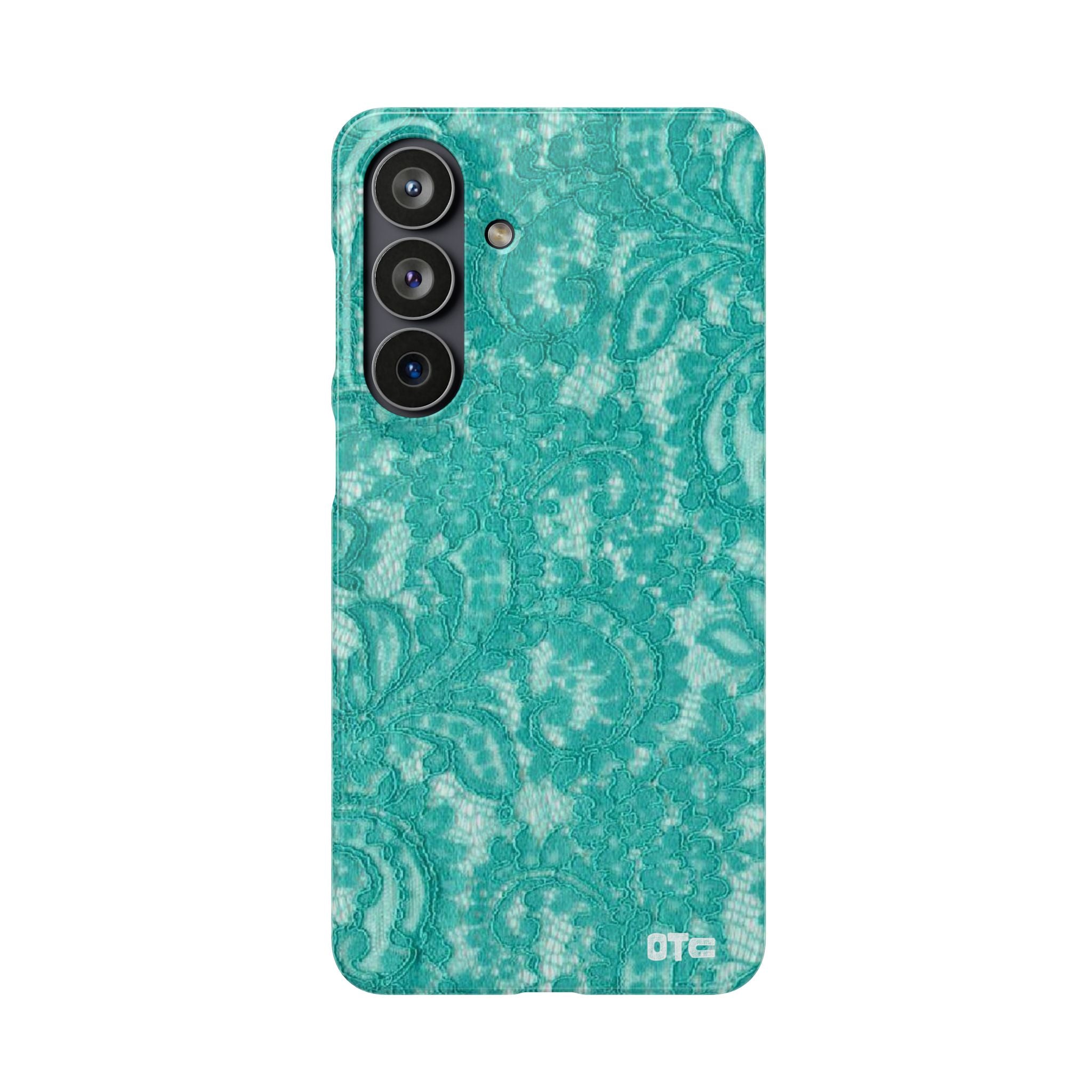 Teal Lace Case