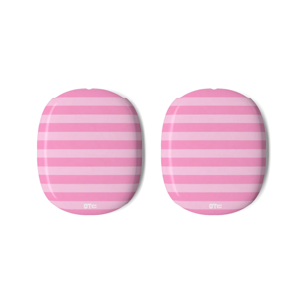Pink Candy Stripes AirPods Max Case
