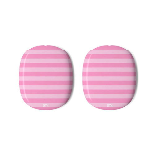 Pink Candy Stripes AirPods Max Case