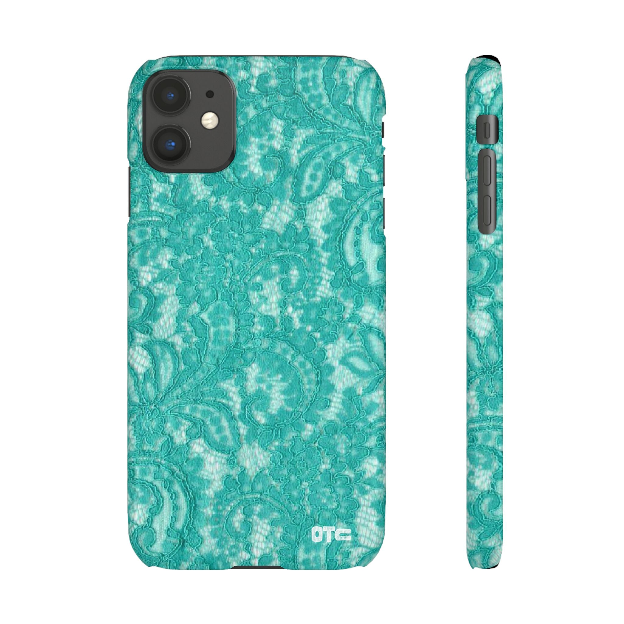 Teal Lace Case