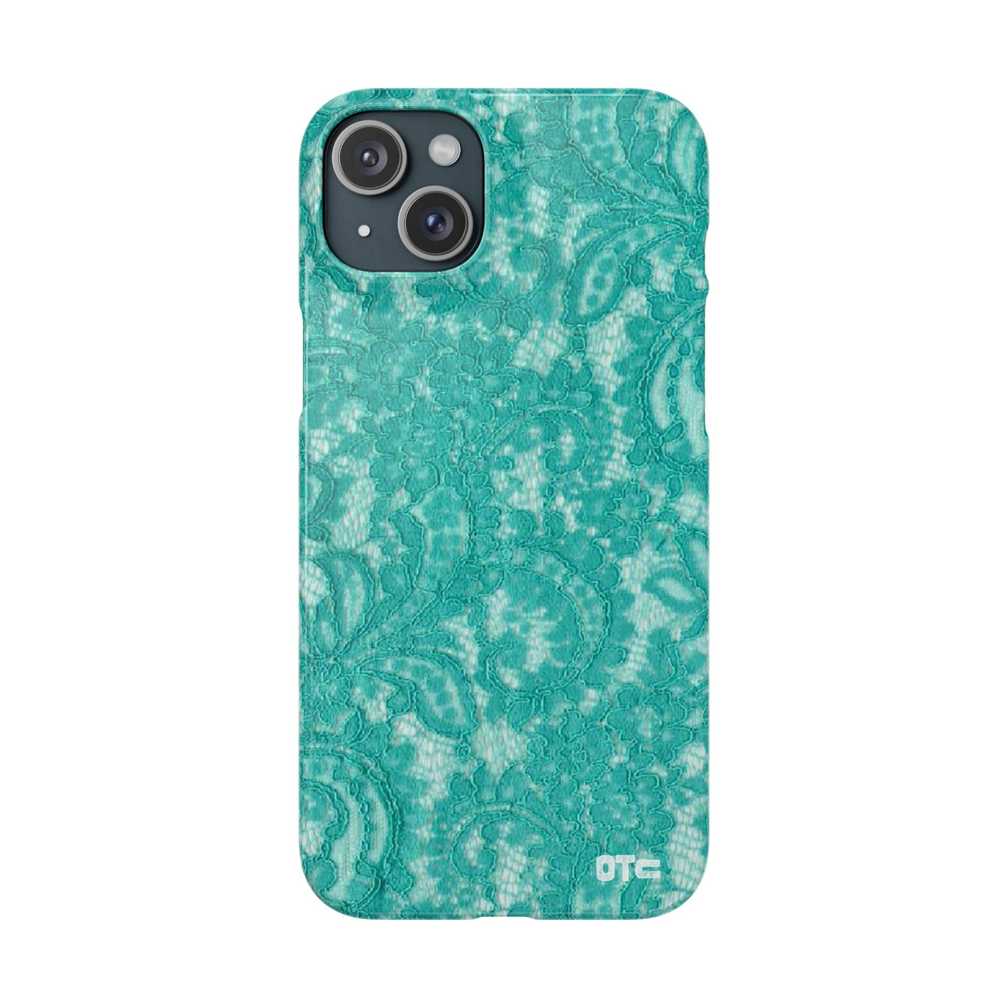Teal Lace Case