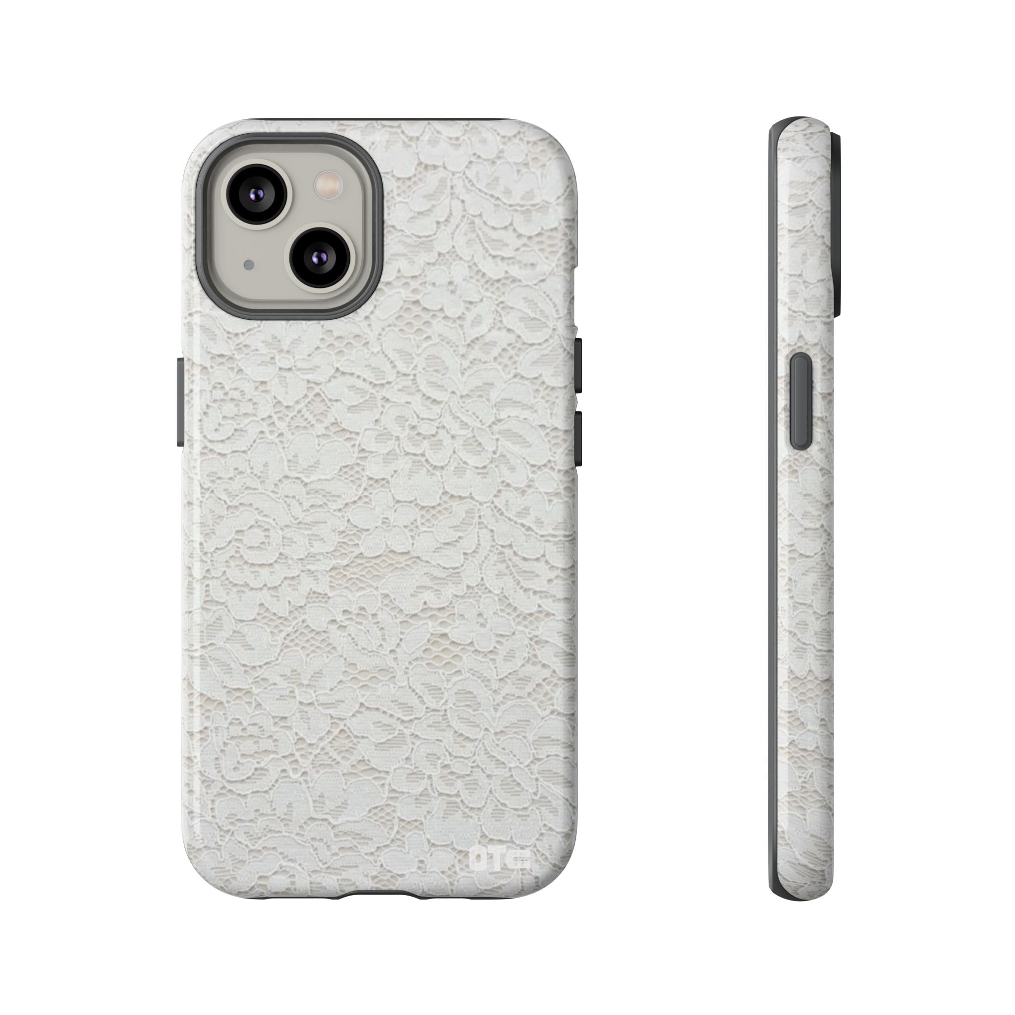 White Lace Protective Case