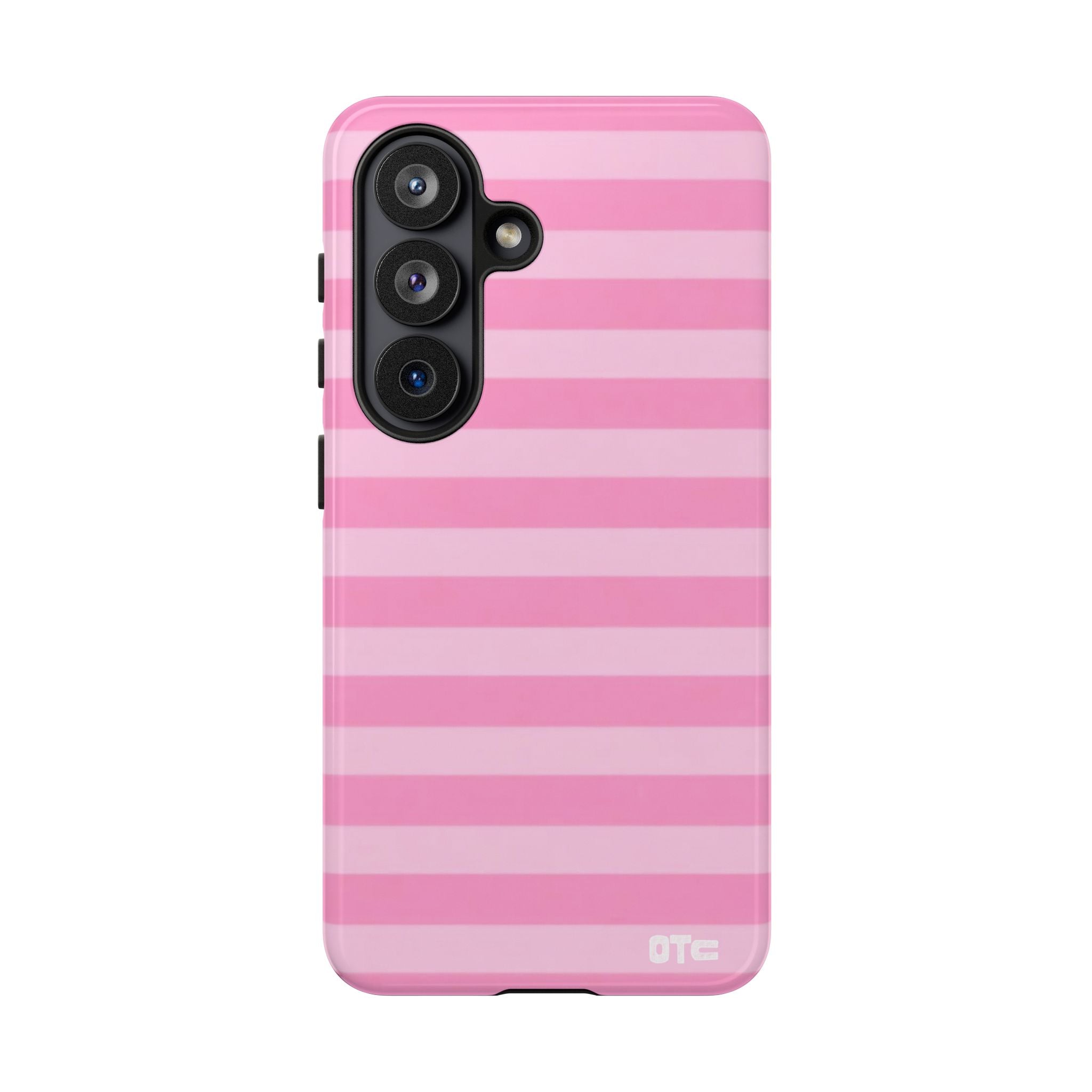 Pink Candy Stripes Protective Case